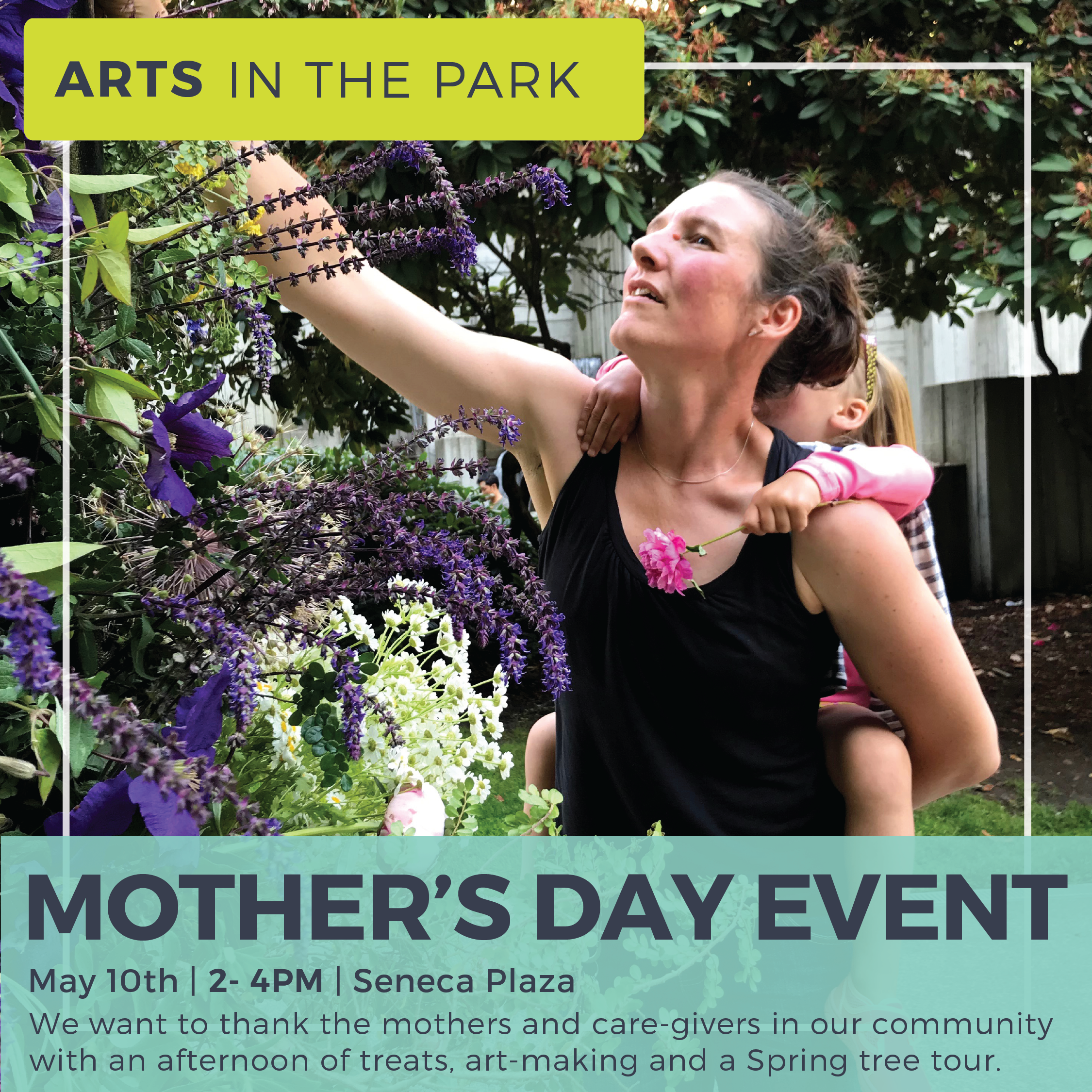 Mother's Day in Freeway Park