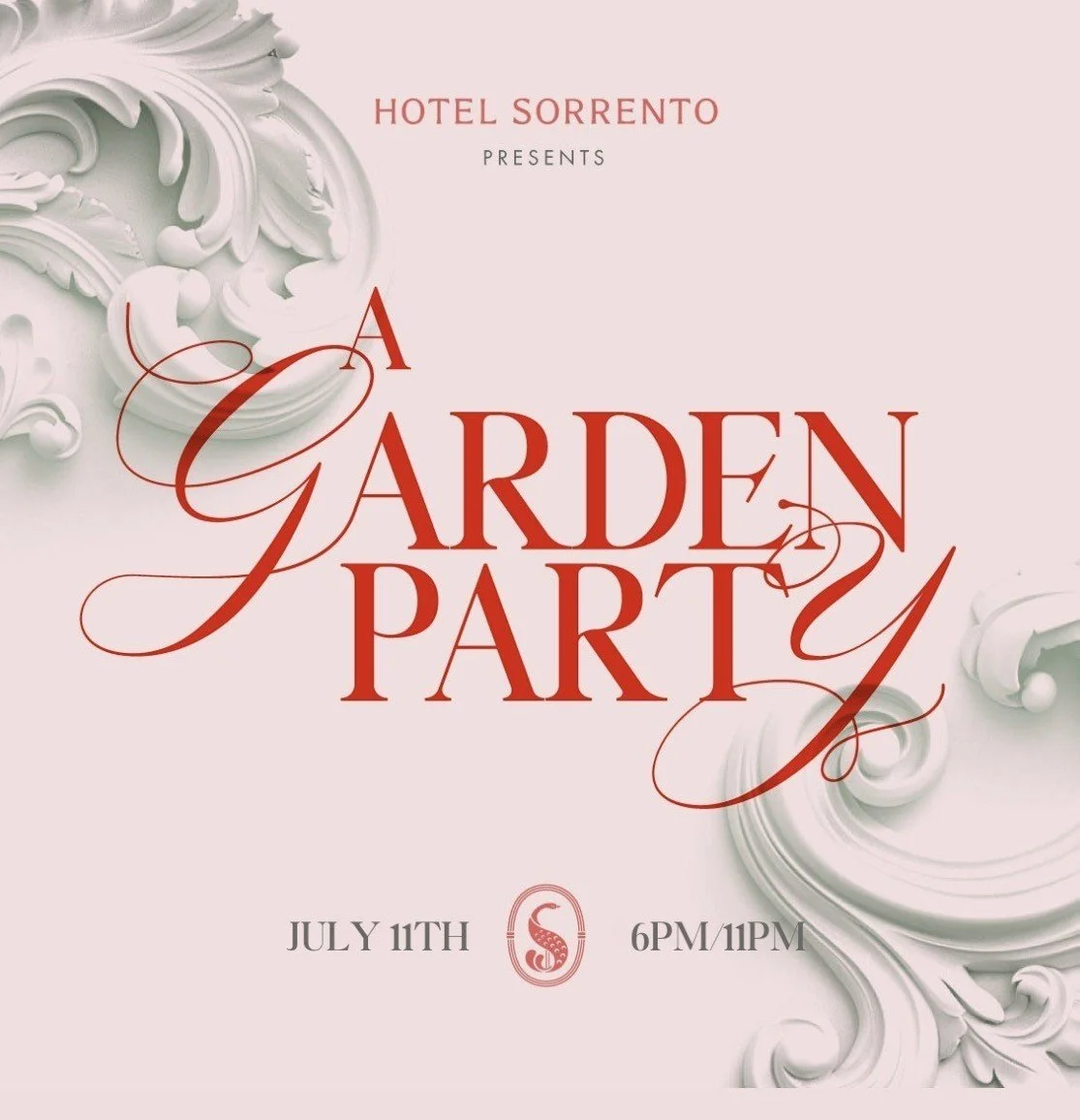 A Garden Party at Hotel Sorrento