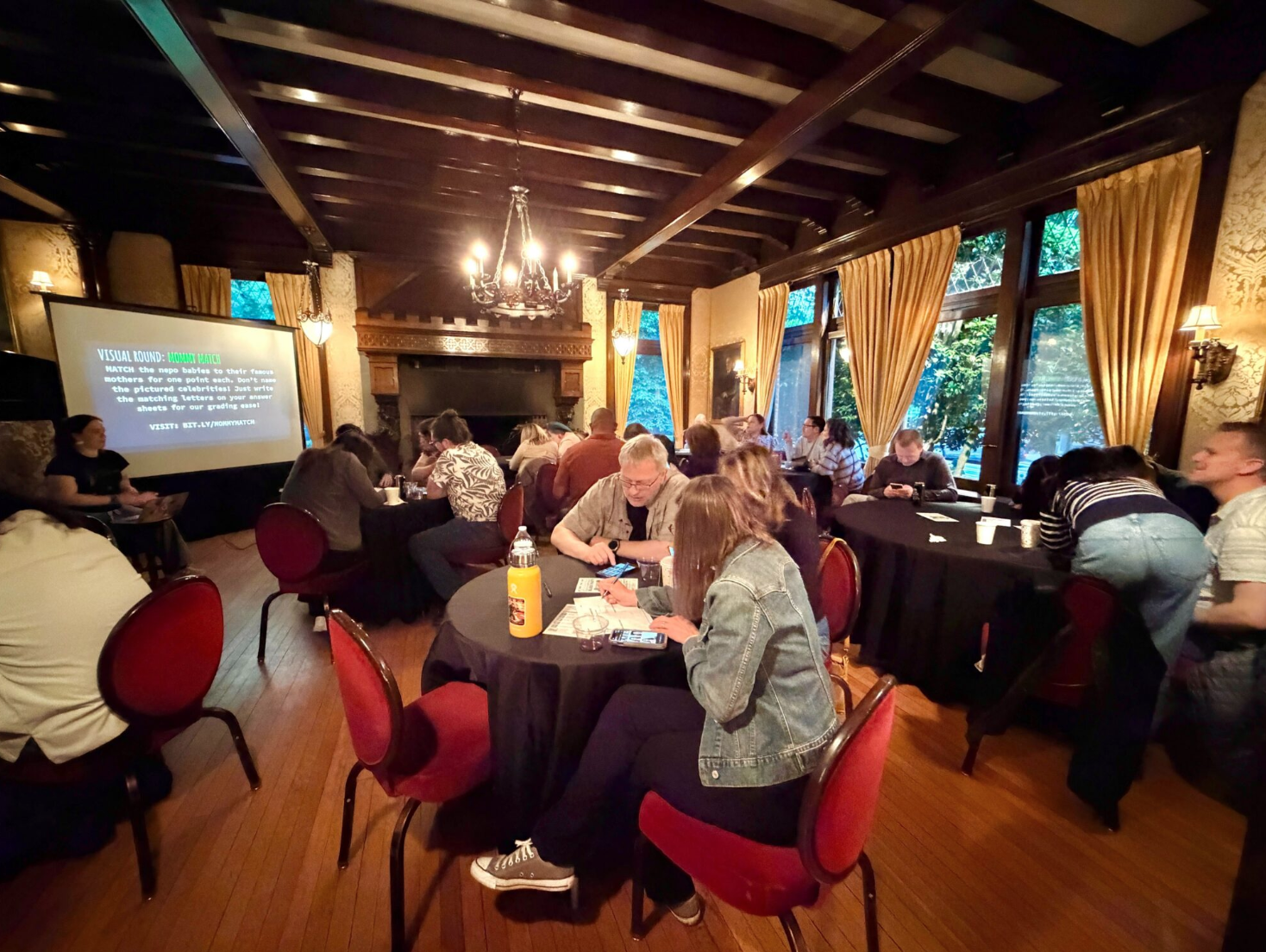 Pop-Up Trivia at the Stimson Green Mansion
