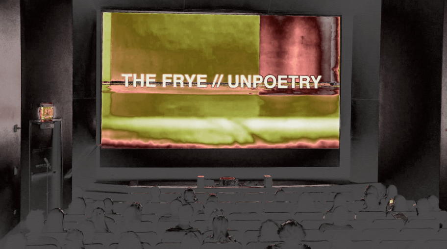 Unpoetry at the Frye