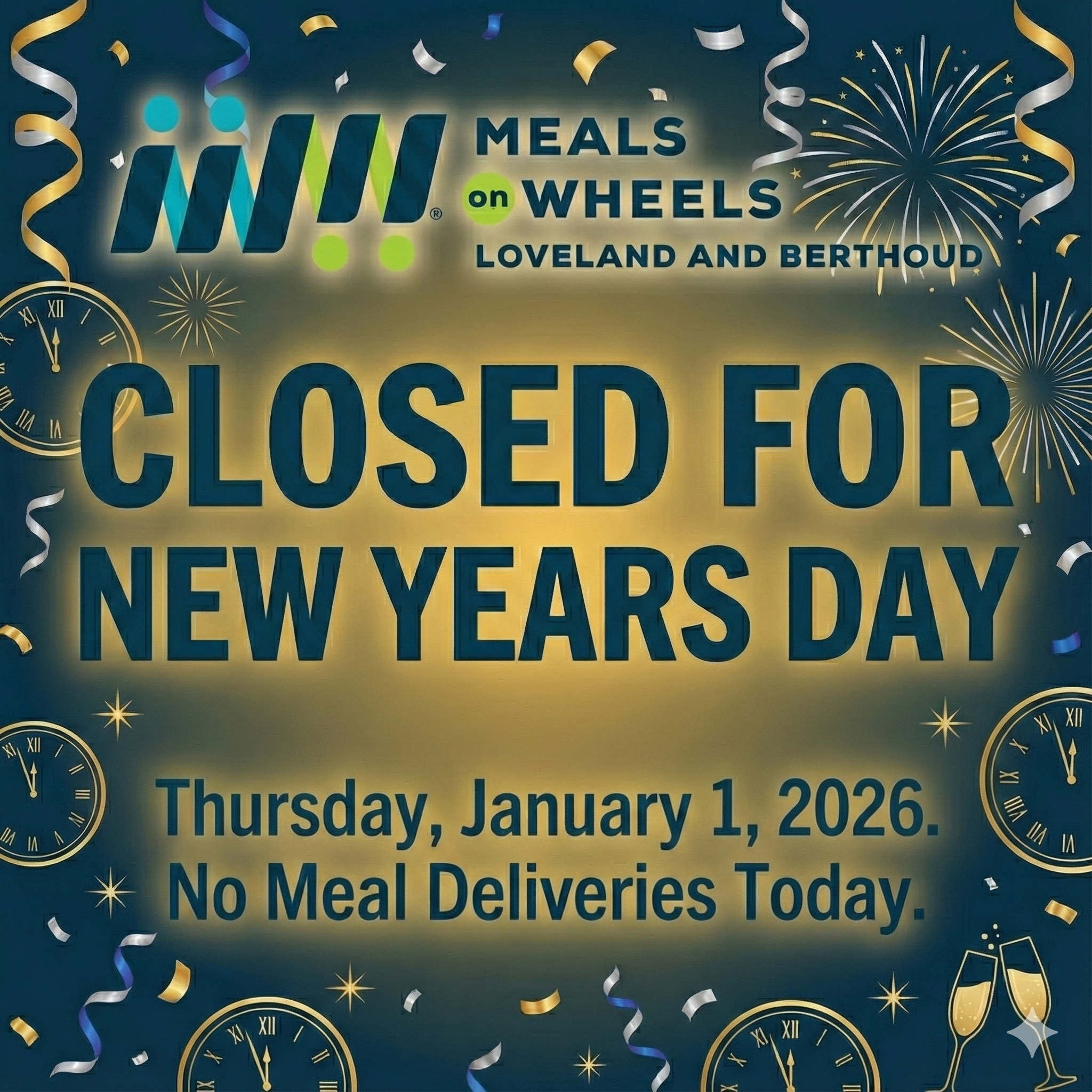 Closed for New Year's