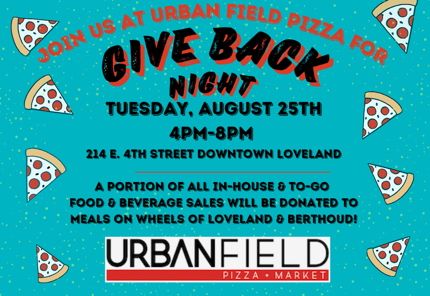 Urban Field Pizza Giveback Night