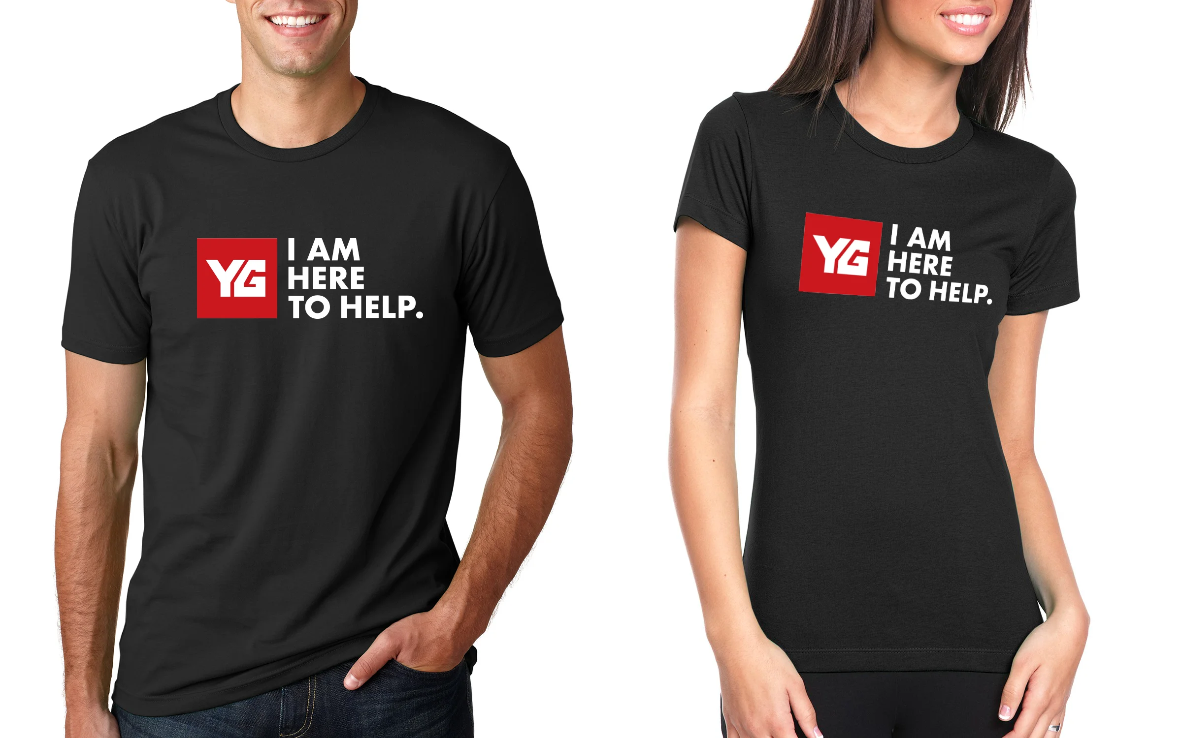 "Here to Help" Tees