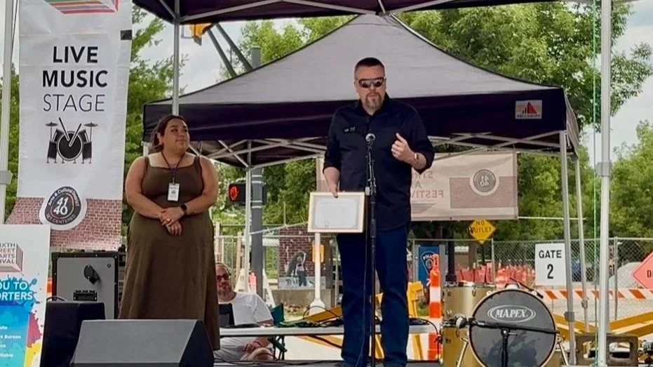 City of Terre Haute Honors Symphony’s 100th Season at Sixth Street Arts Festival