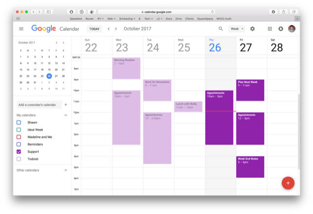 Google Calendar Gets a Facelift
