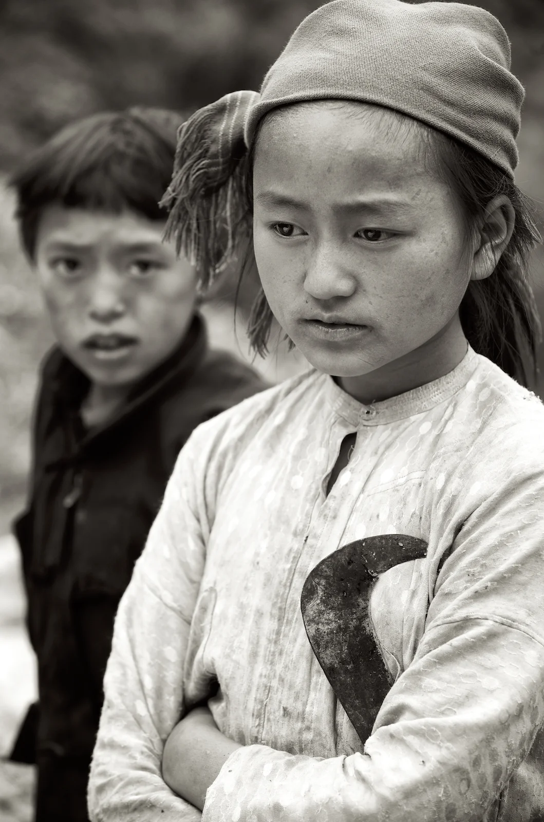 young medicine gatherers in northeastern Vietnam. Image by New Orleans based travel photographer, Marc Pagani - marcpagani.com