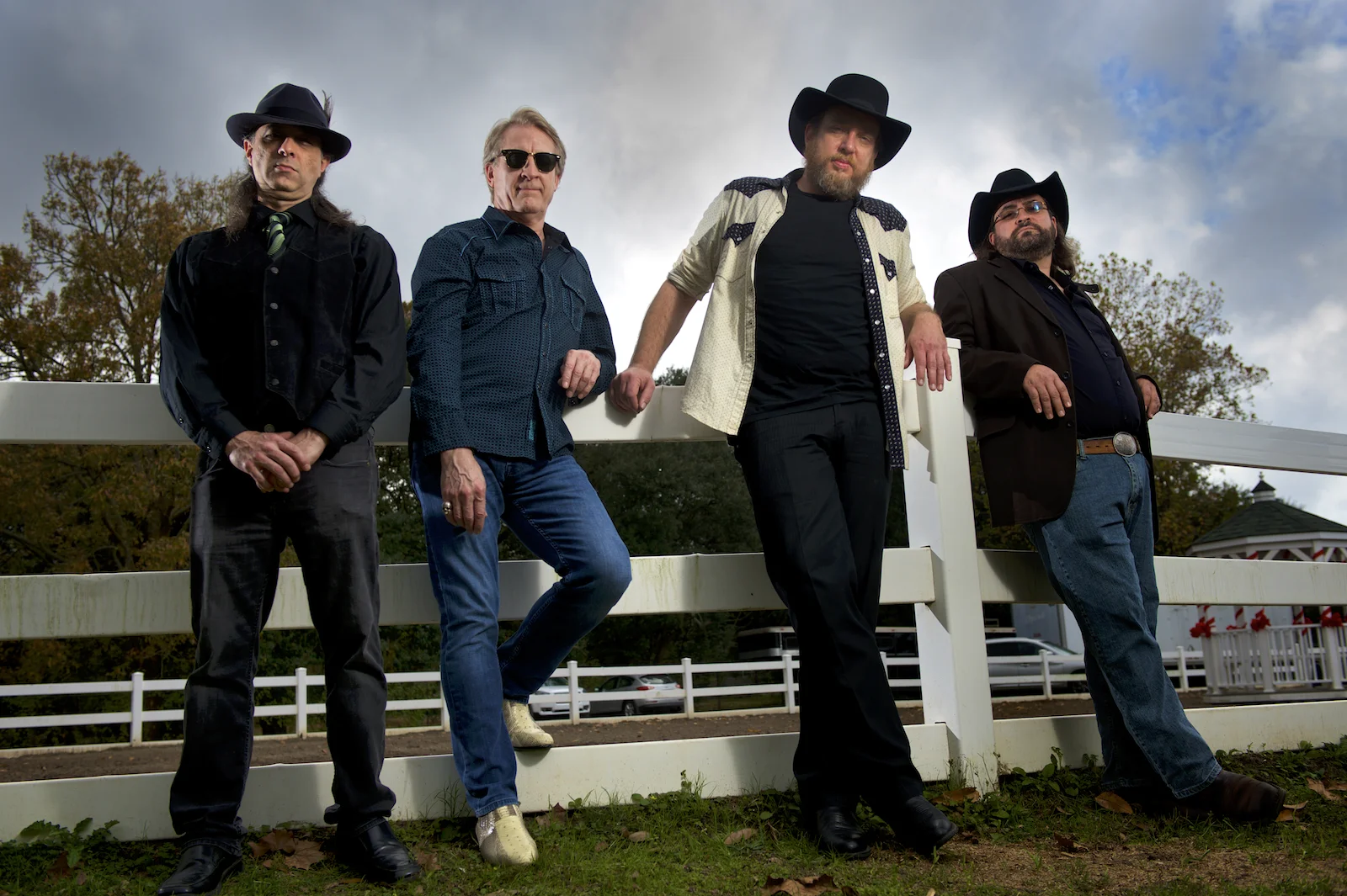 Jamie Bernstein and the rest of his band, the Hill Country Hounds. Photographed by New Orleans based photographer, Marc Pagani