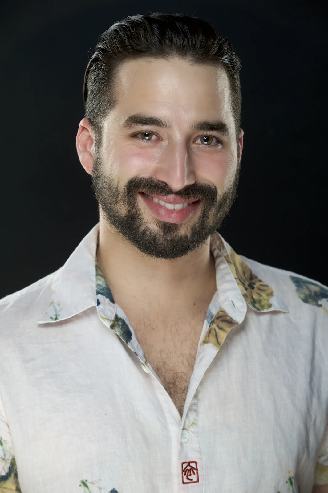 A New Orleans studio portrait headshot. Image by New Orleans based portrait photographer, Marc Pagani