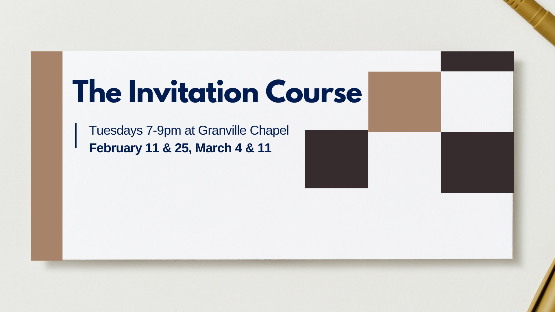 THE INVITATION COURSE