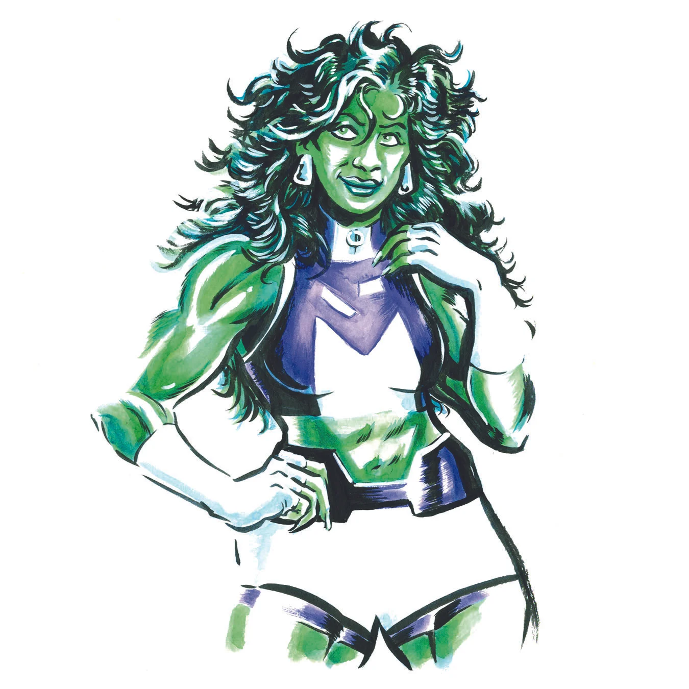 She Hulk print