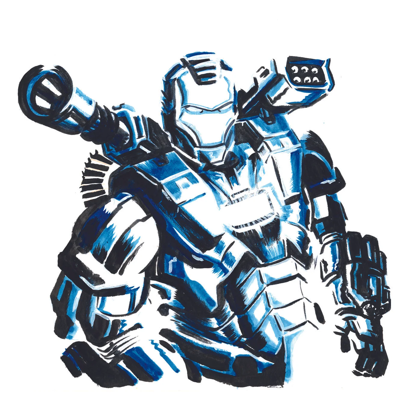 War Machine print
