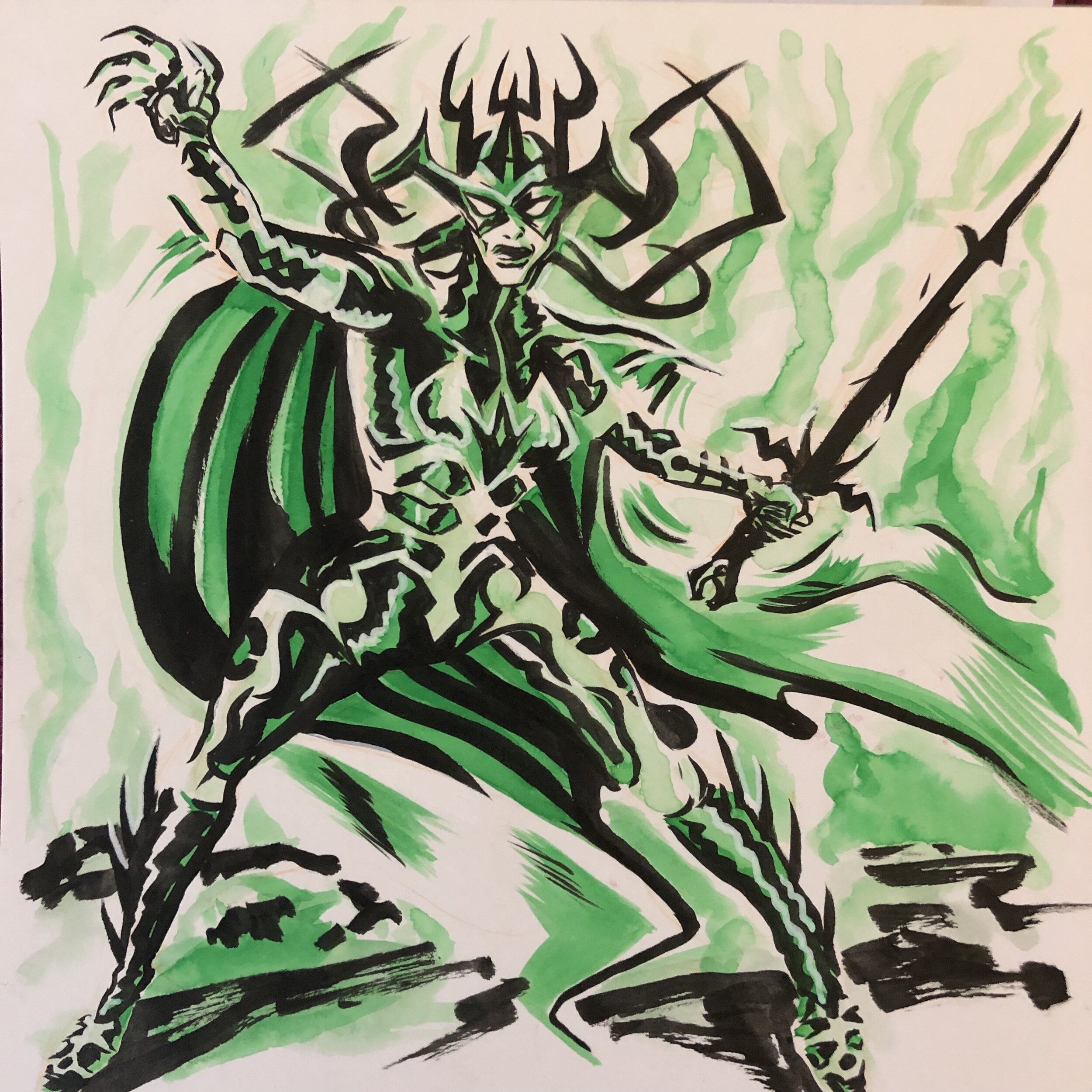Hela painting