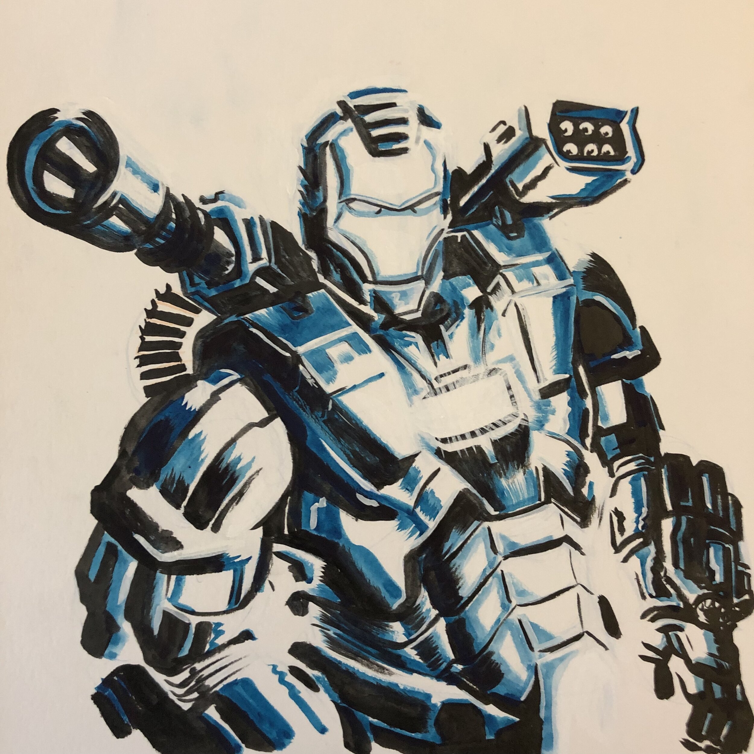 War Machine painting