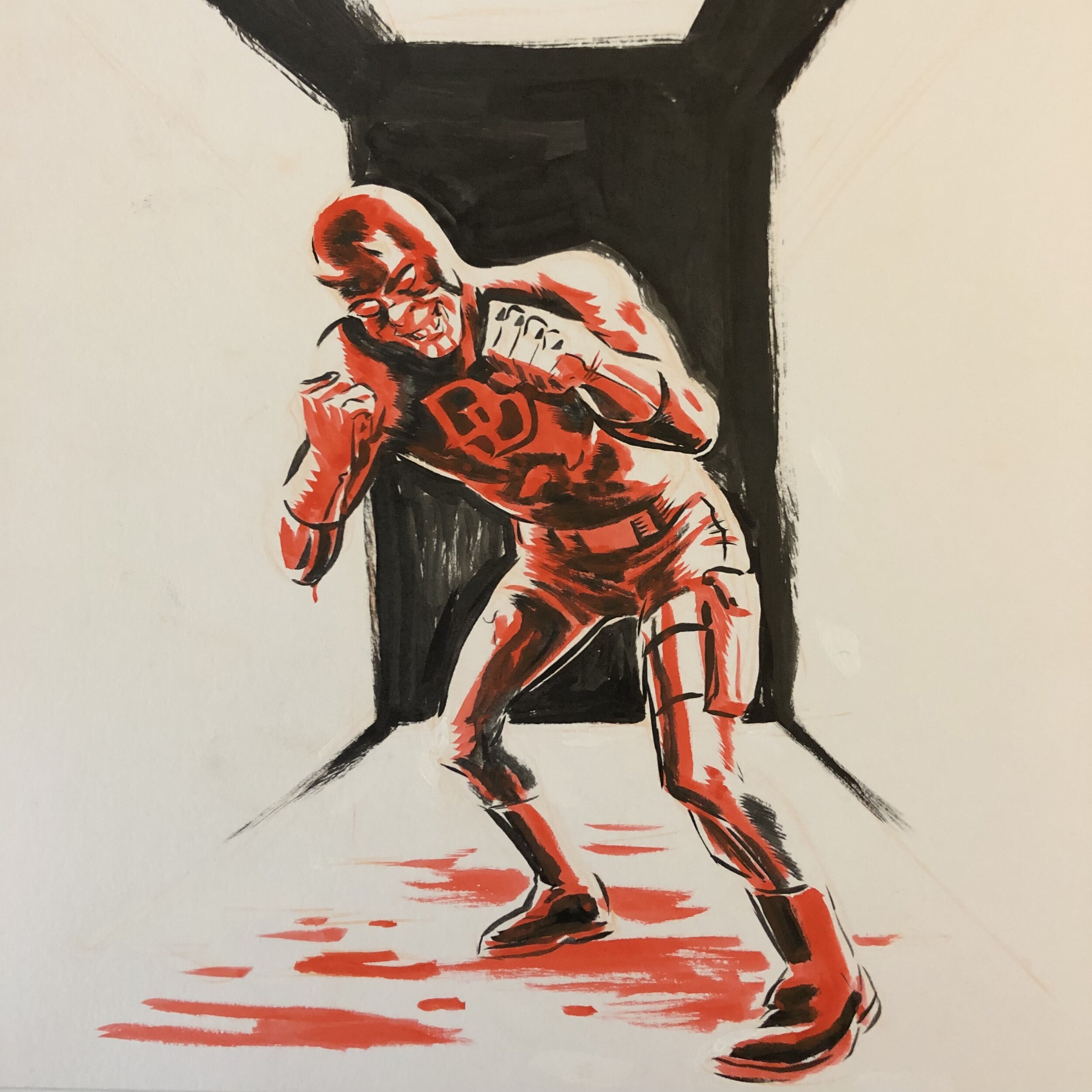 Daredevil painting