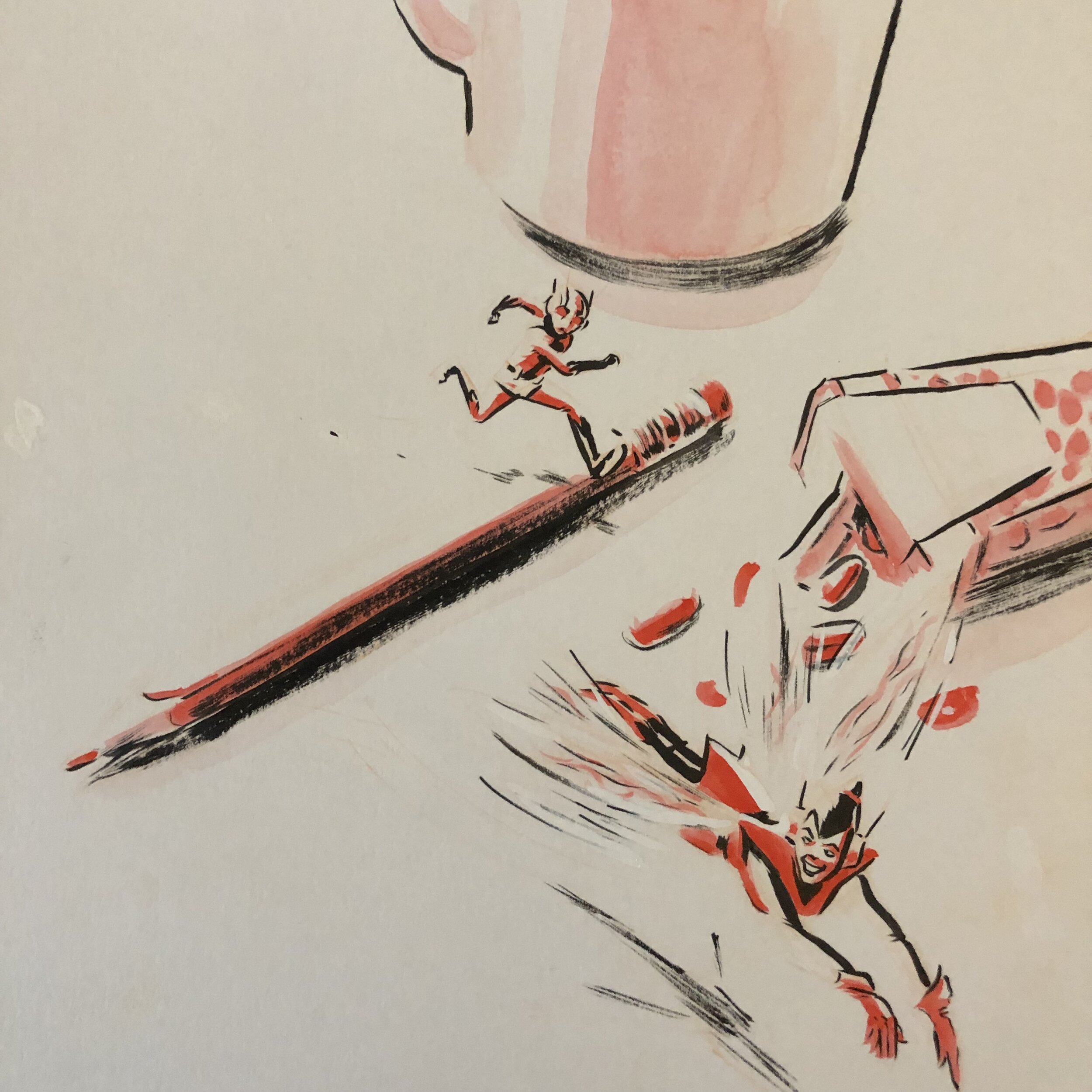 Ant Man &amp; the Wasp painting 