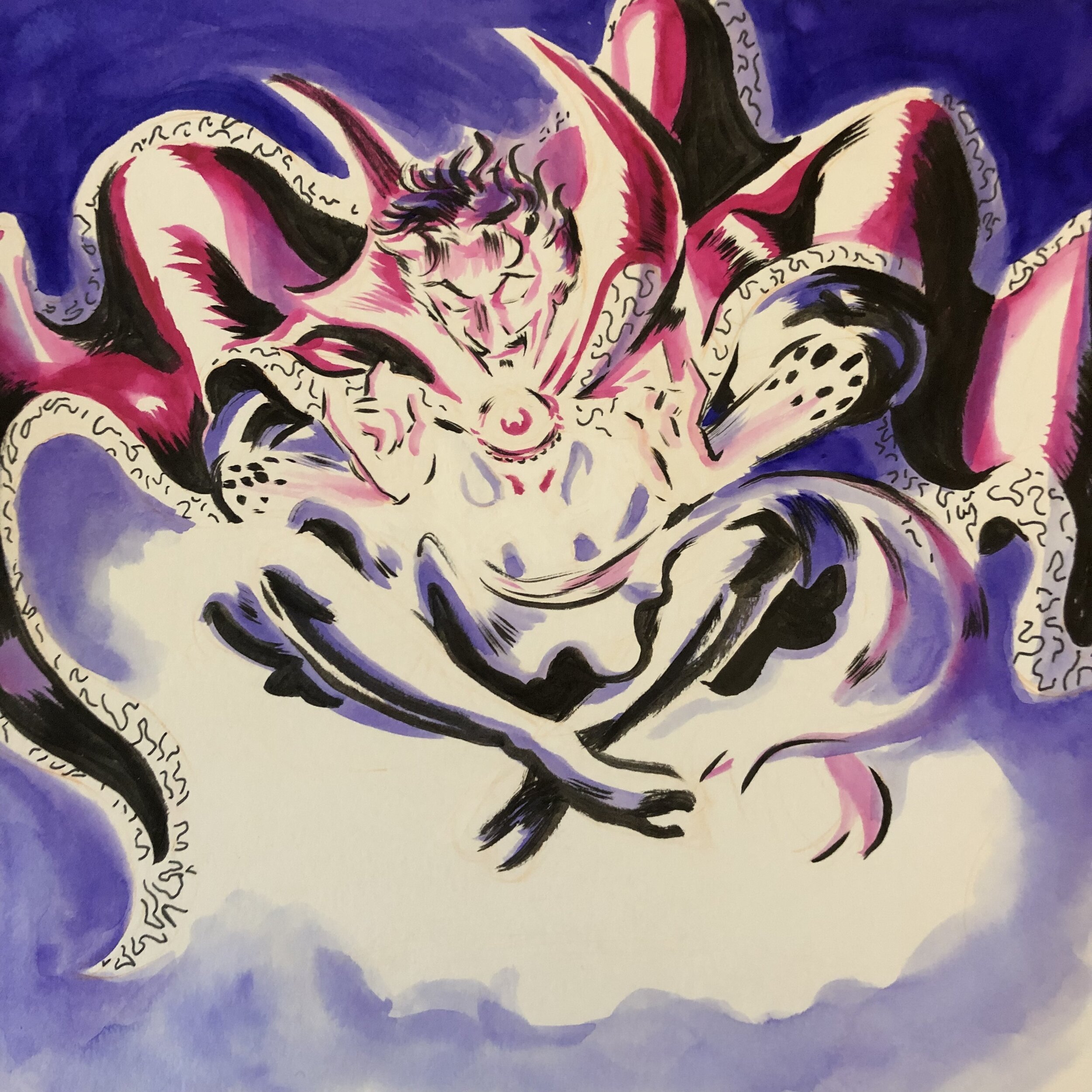 Doctor Strange painting