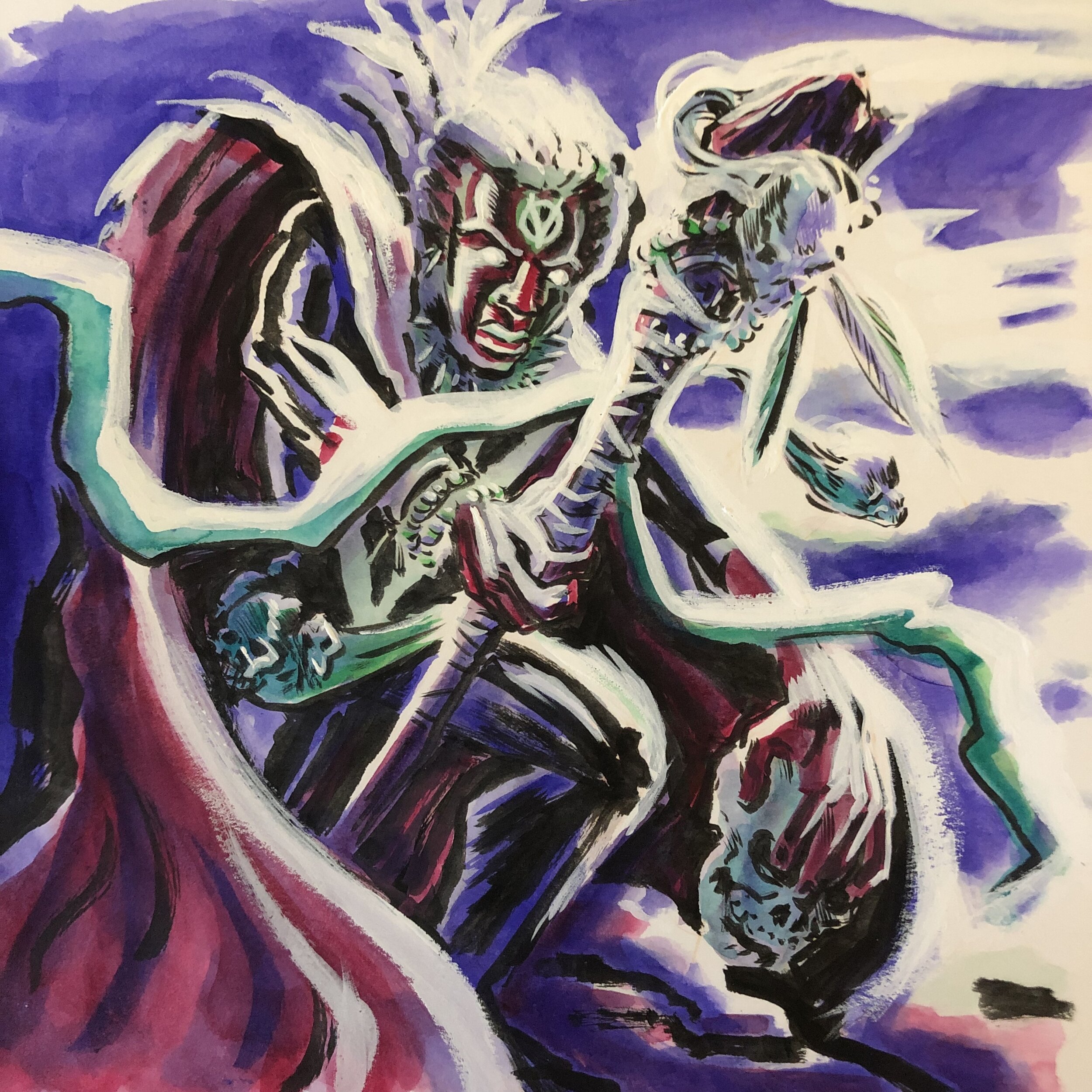 Doctor VooDoo painting