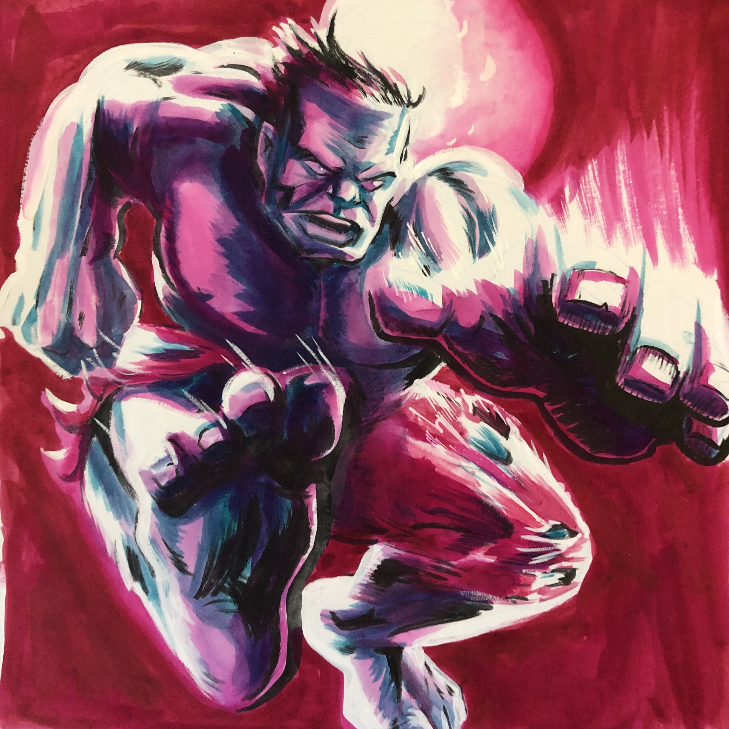 Hulk painting