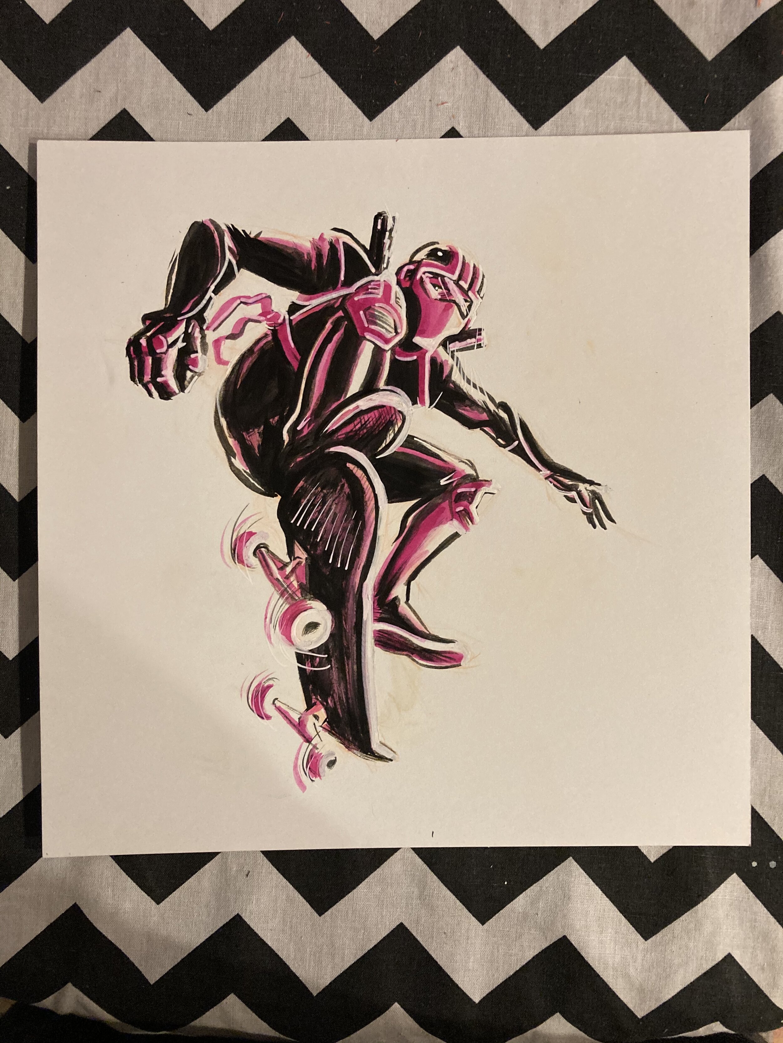 Night Thrasher painting