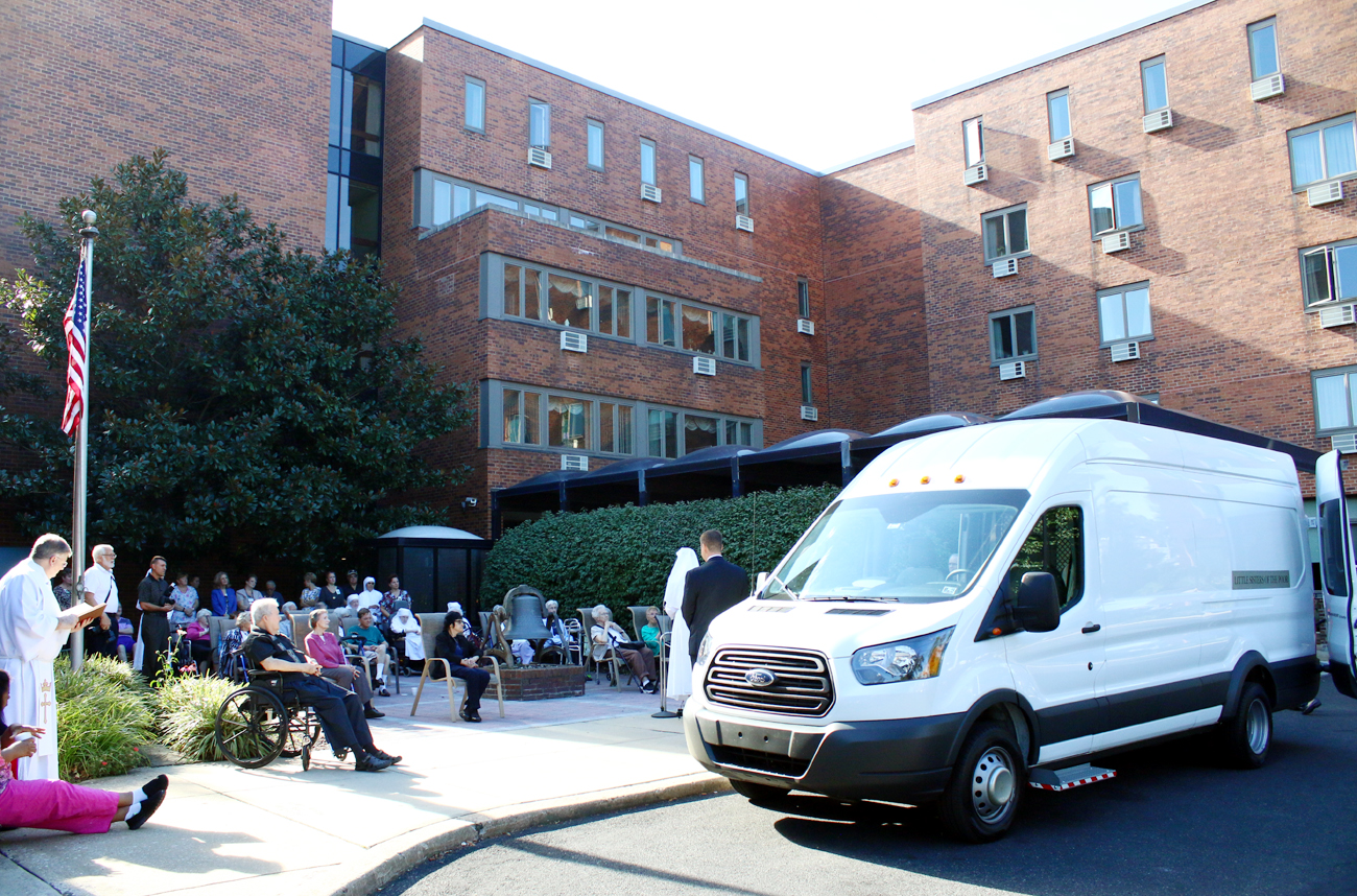 Blessing of the new van October 6, 2017.