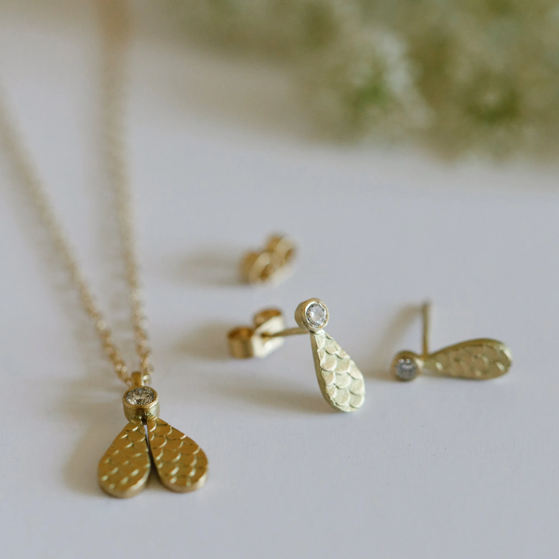 Copy of diamond earrings
