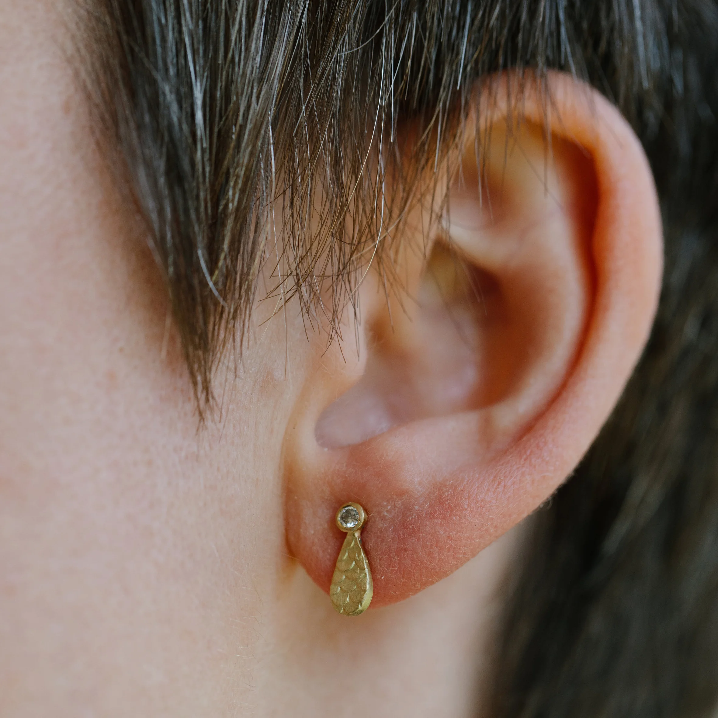 Copy of rose gold earrings