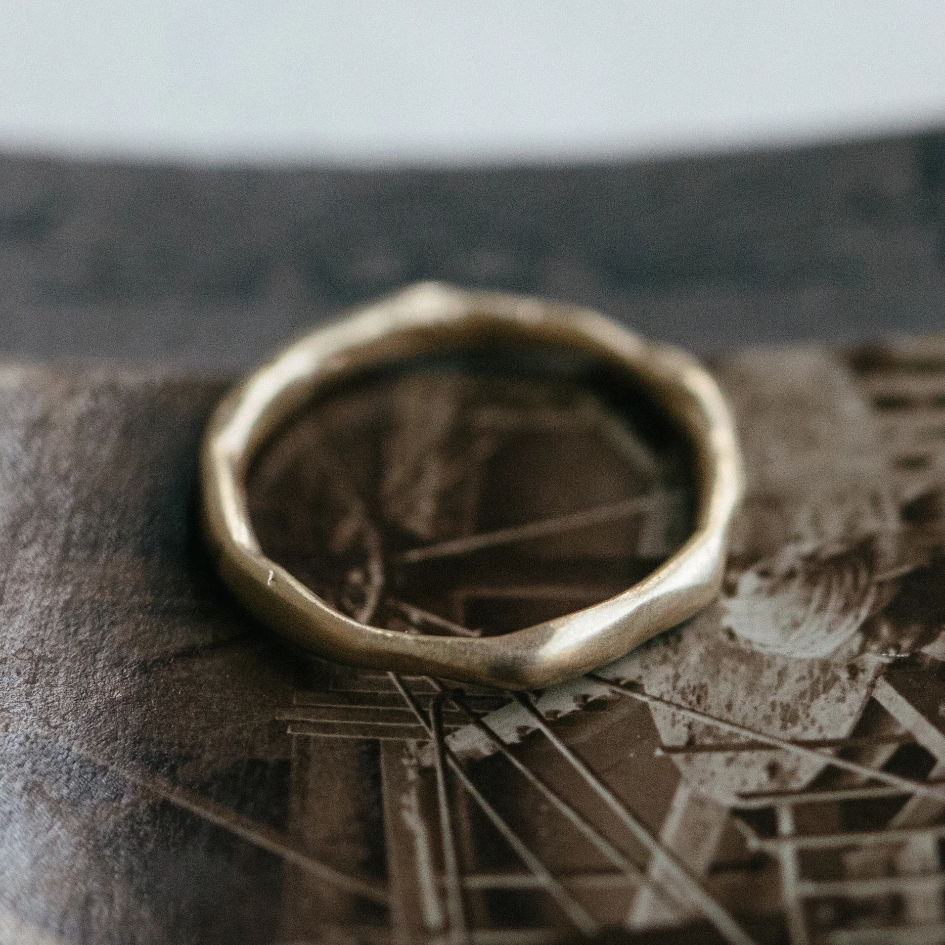 Sculpted Wedding Ring