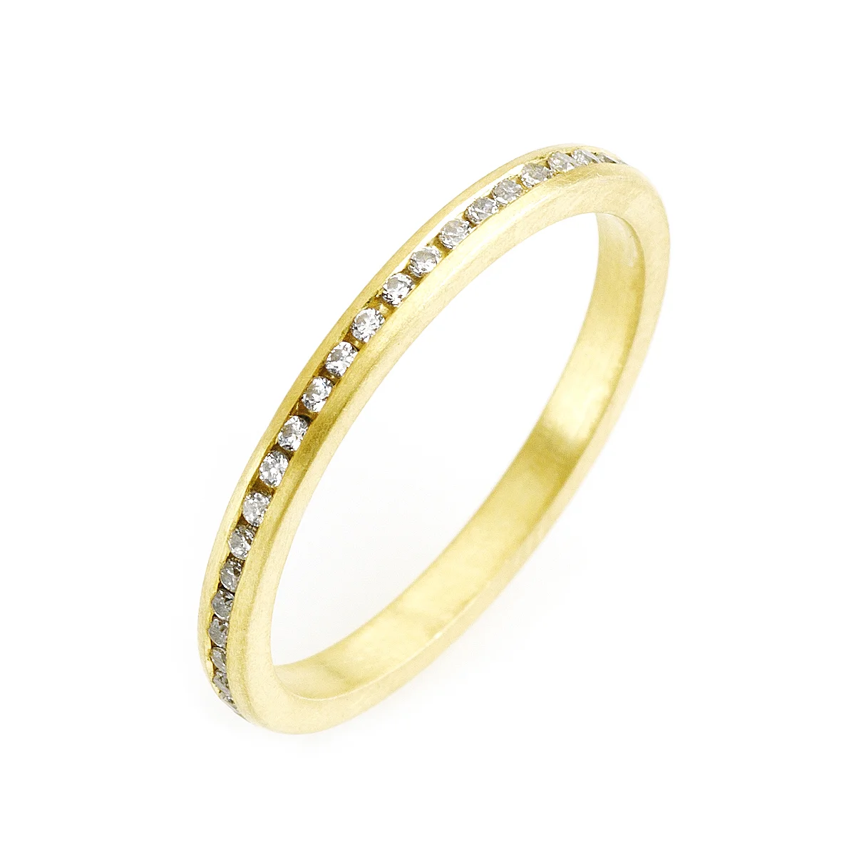 Slim Diamond Eternity Ring — Alison Macleod Jewellery