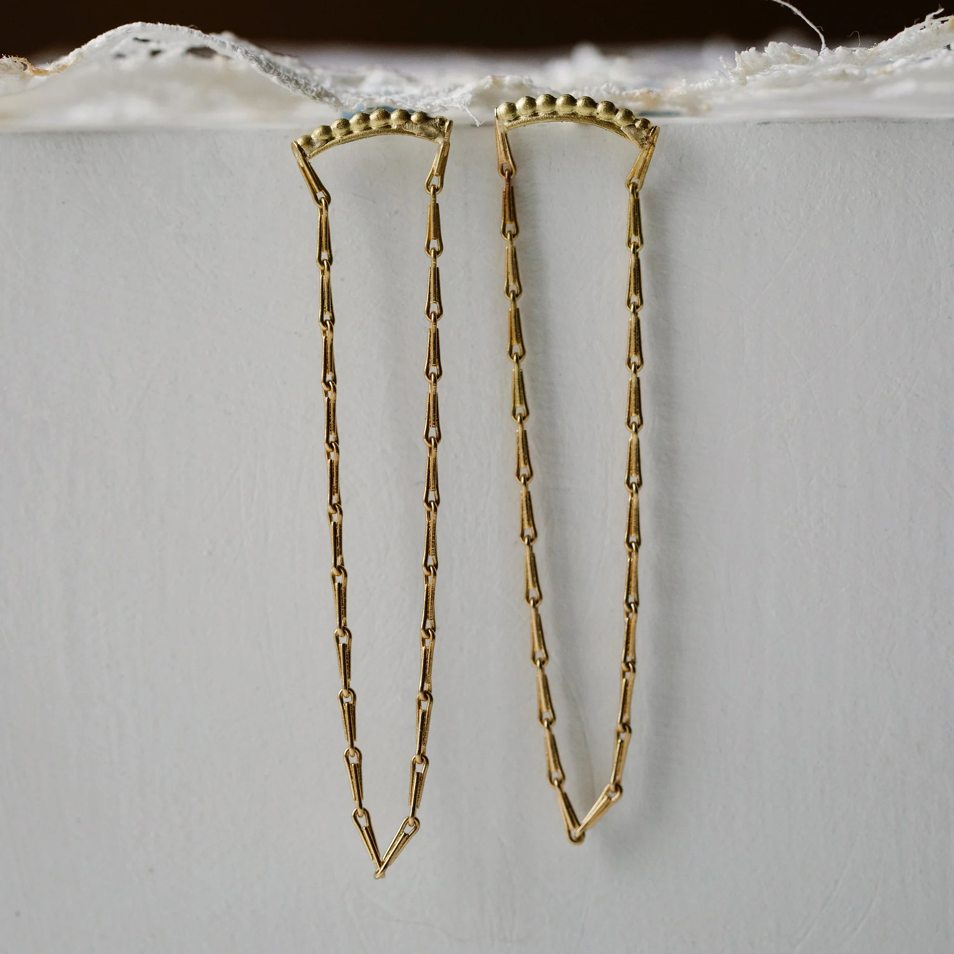 Dotty Chain Studs