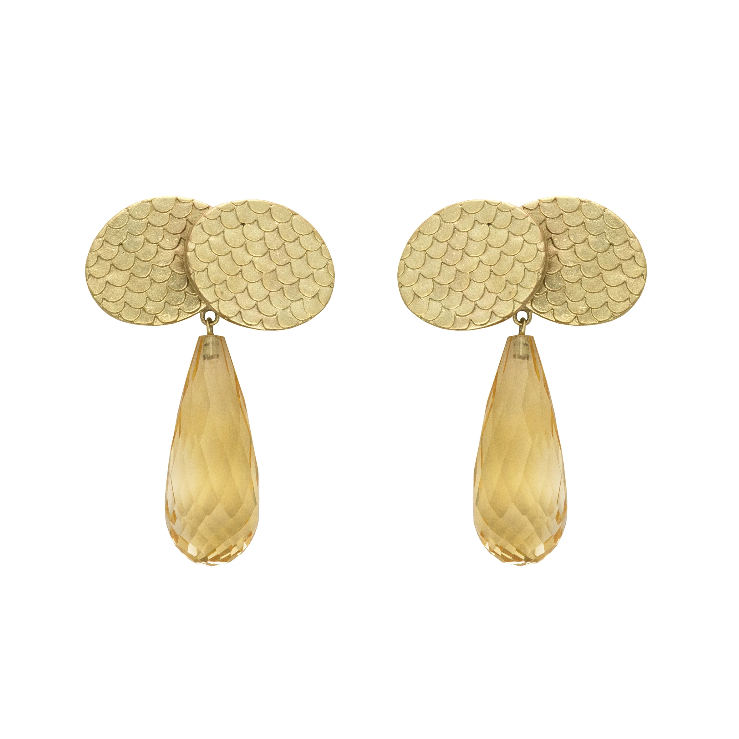 DOUBLE CATKIN OVAL STUDS WITH CITRINE DROPS ON WHITE.jpg