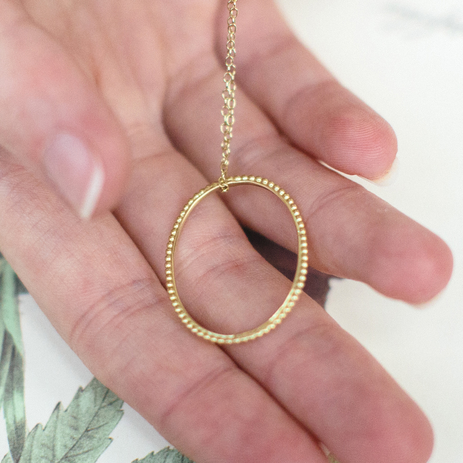 Dotty Frame Pendant