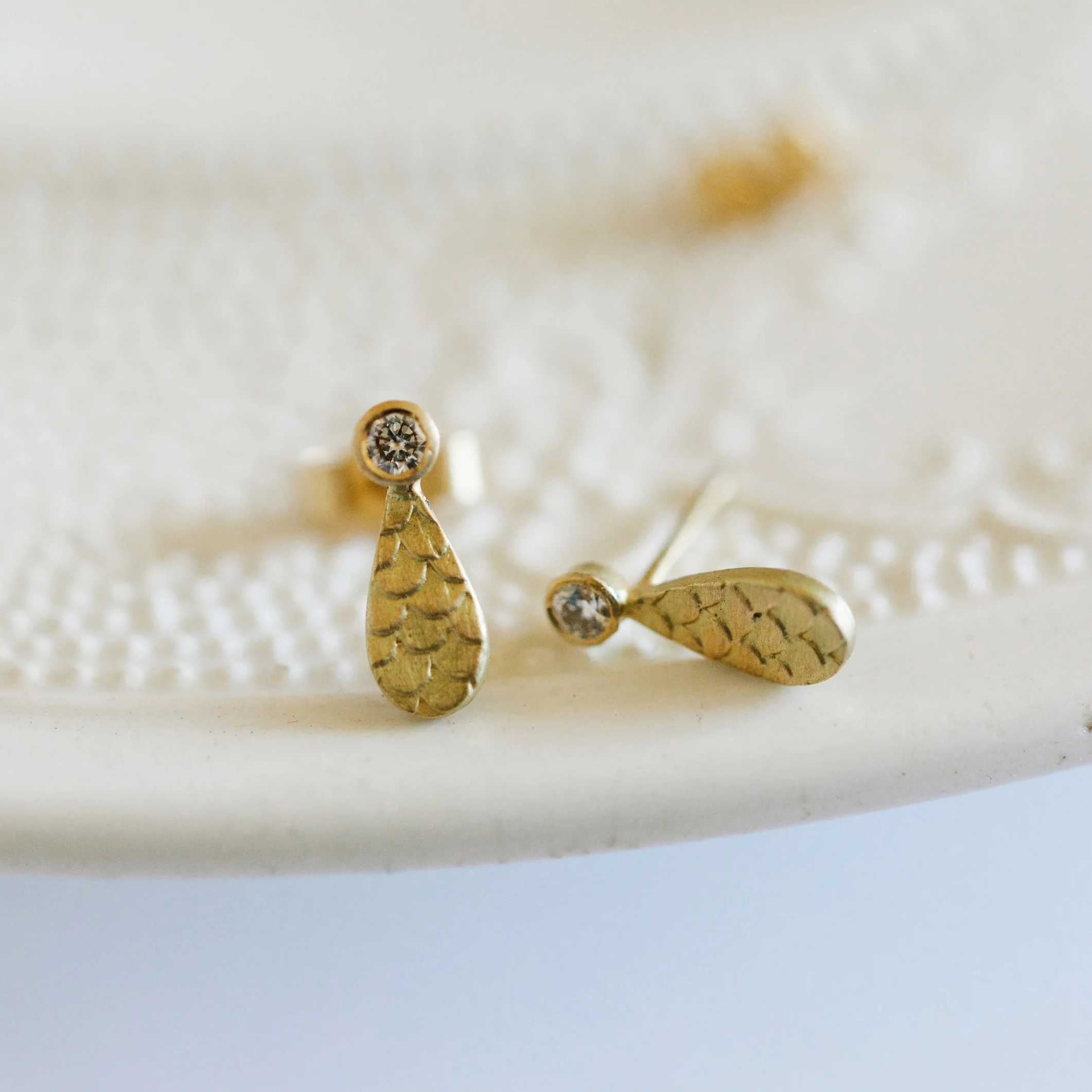 Copy of diamond earrings