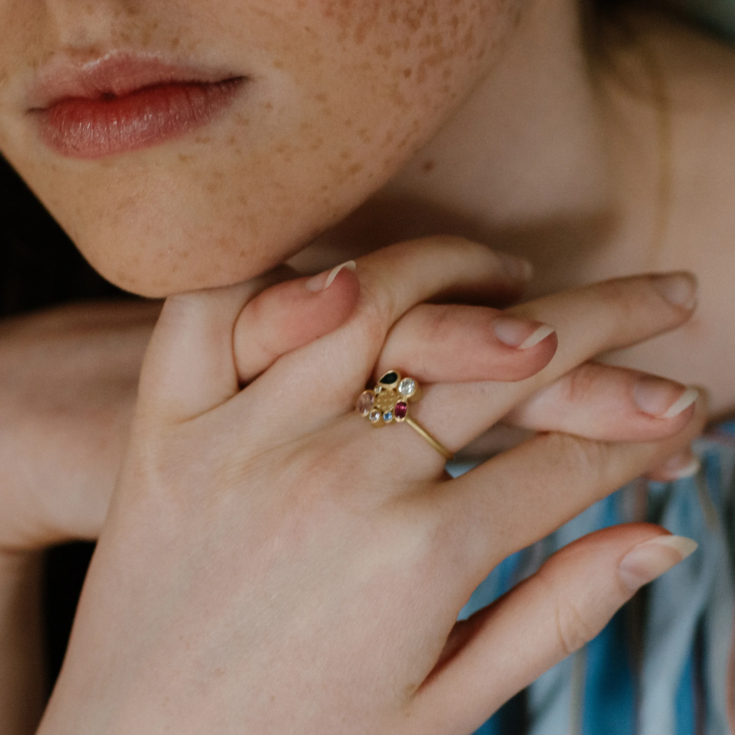 Catkin happenstance halo ring on model.jpg