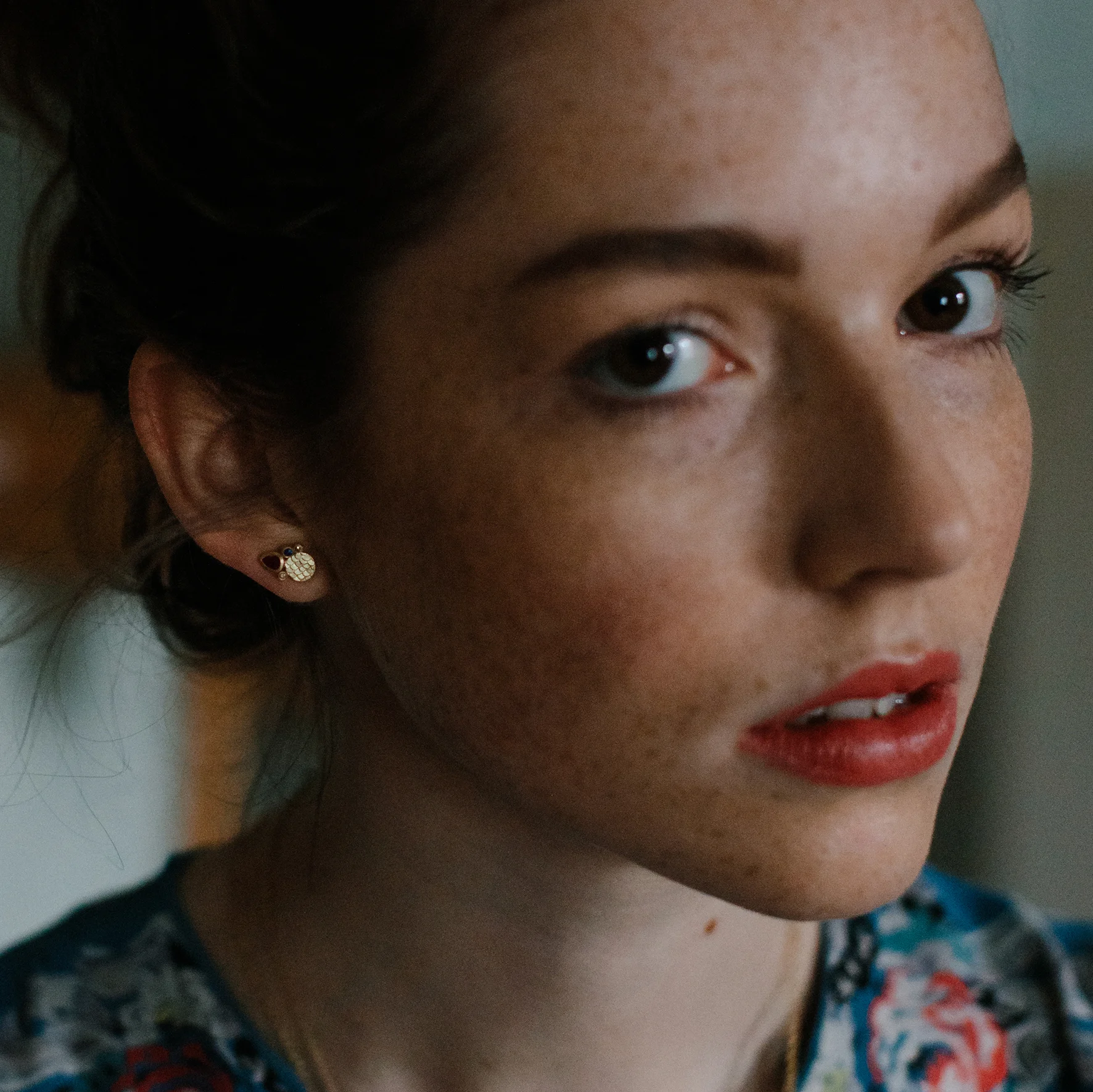 Catkin Happenstance Studs on model.jpg