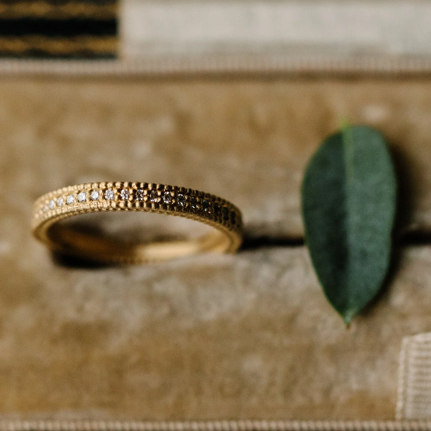 Dotty Diamond Eternity Ring 9ct or 18ct Gold — Alison Macleod