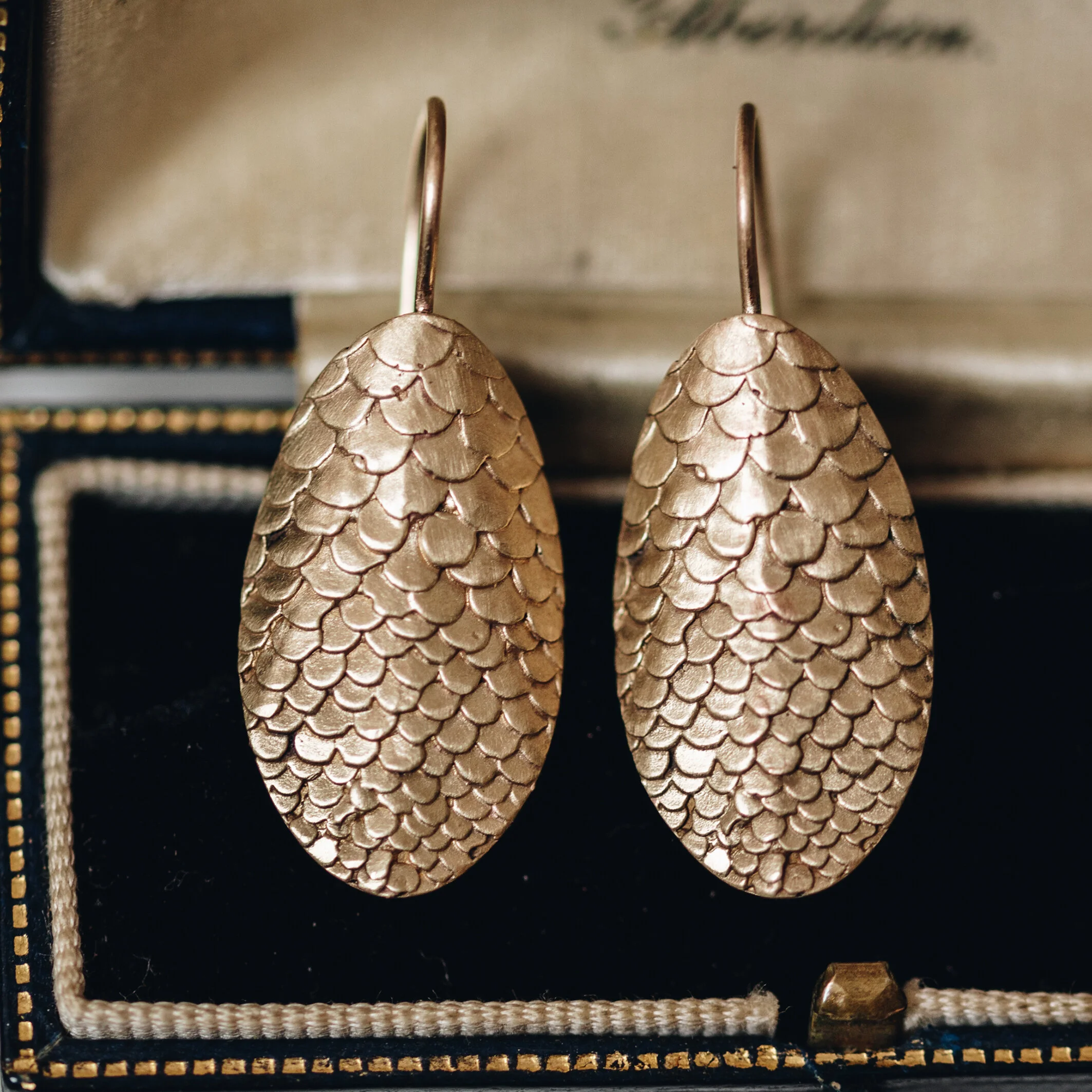 Catkin Pleat Earrings