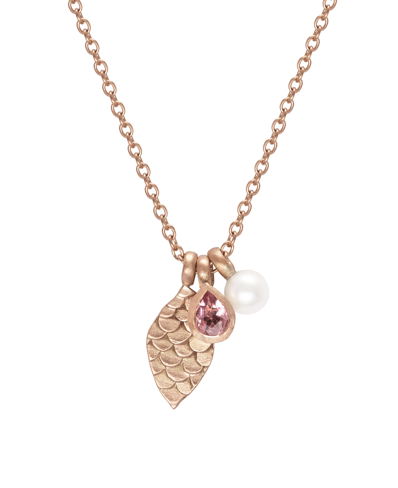 Rose gold necklace