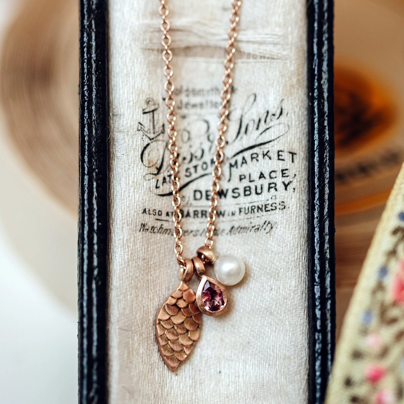 Fairtrade gold necklace