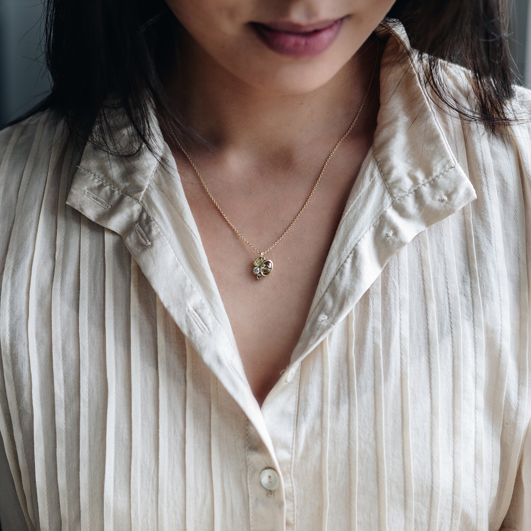 Fairtrade gold necklace