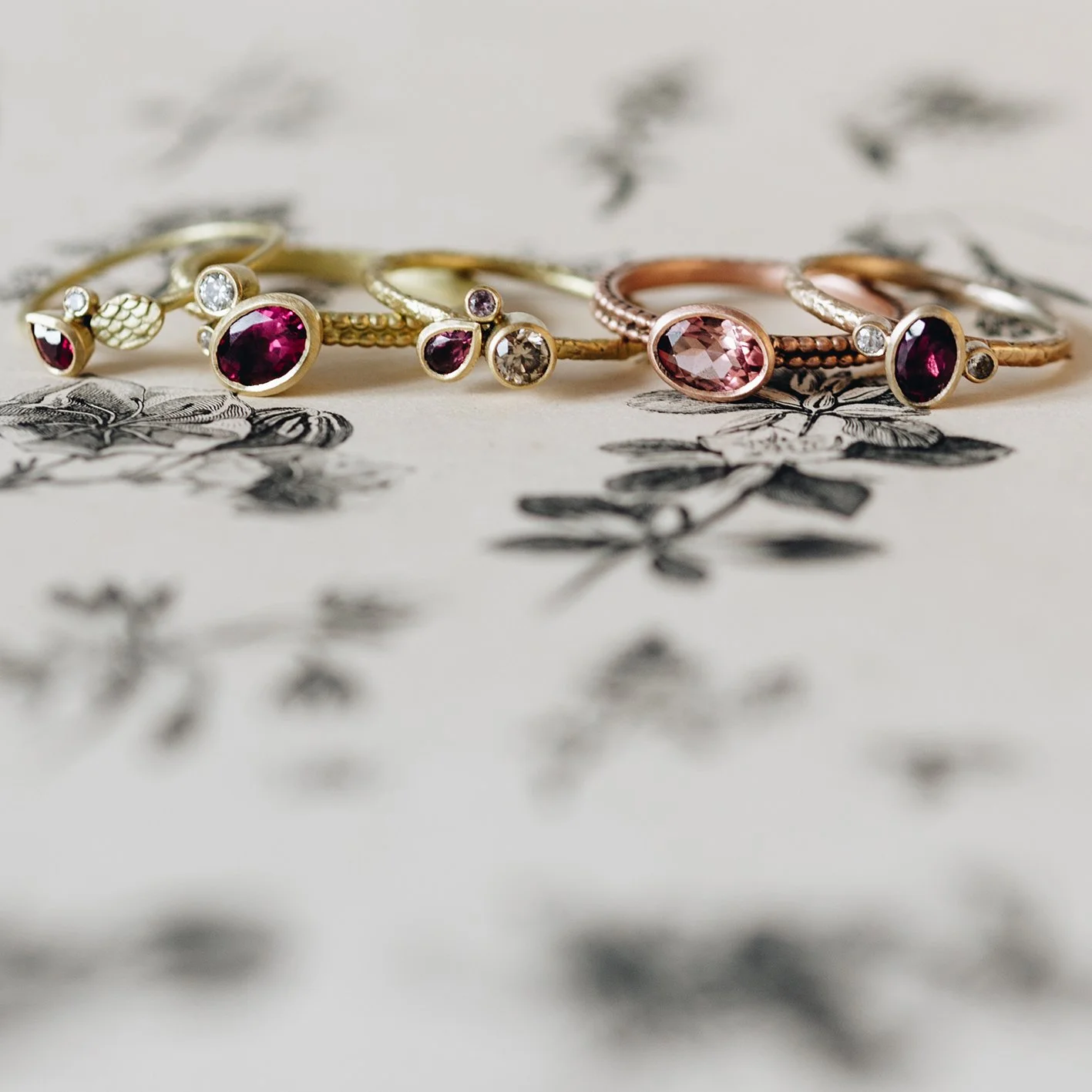 one of a kind engagement rings