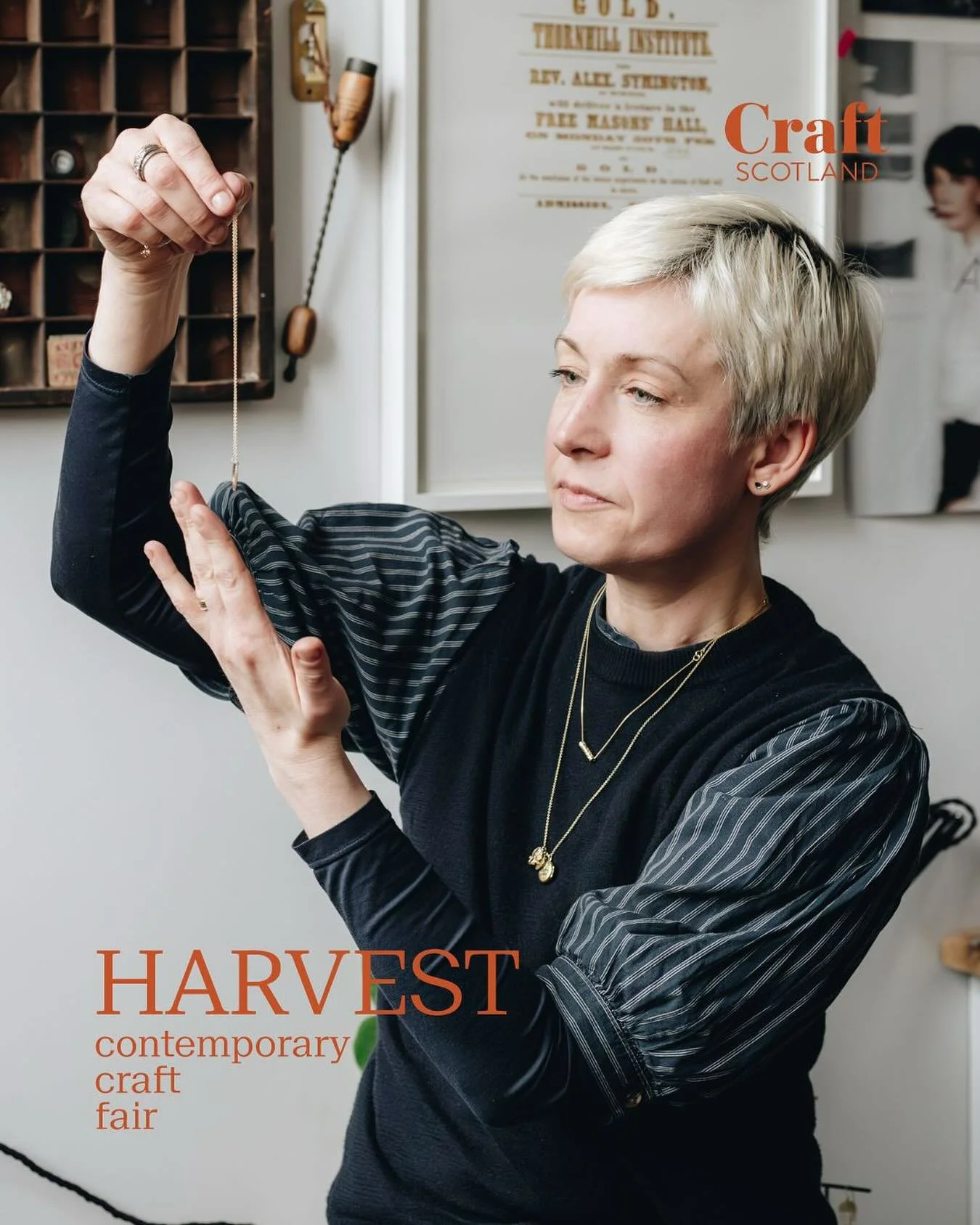 I&rsquo;m excited to share that my work will be part of HARVEST: Contemporary Craft Fair, coming to Edinburgh&rsquo;s City Art Centre 11&ndash;19 October 2025.
.
Presented by @craftscotland and curated by @stacey___hunter , HARVEST will immerse audie