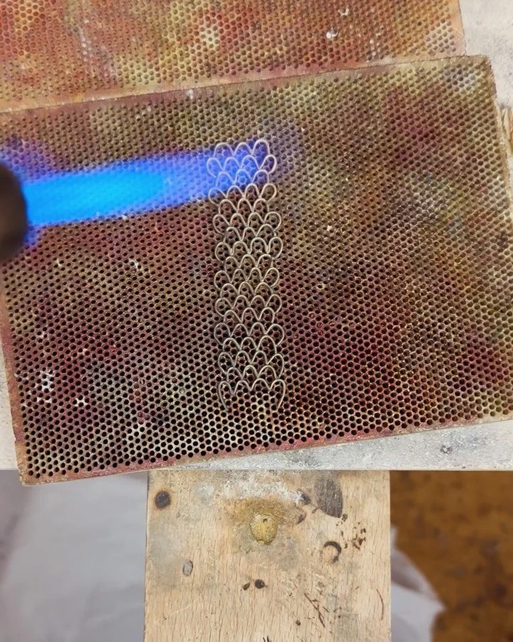 The Interlace Collection began with fragile hydrangea petals found in my garden and delicate helicopter seeds gathered on my walk to the atelier. Their lace-like structures inspired thoughts of form, repetition and the beauty of what remains when eve