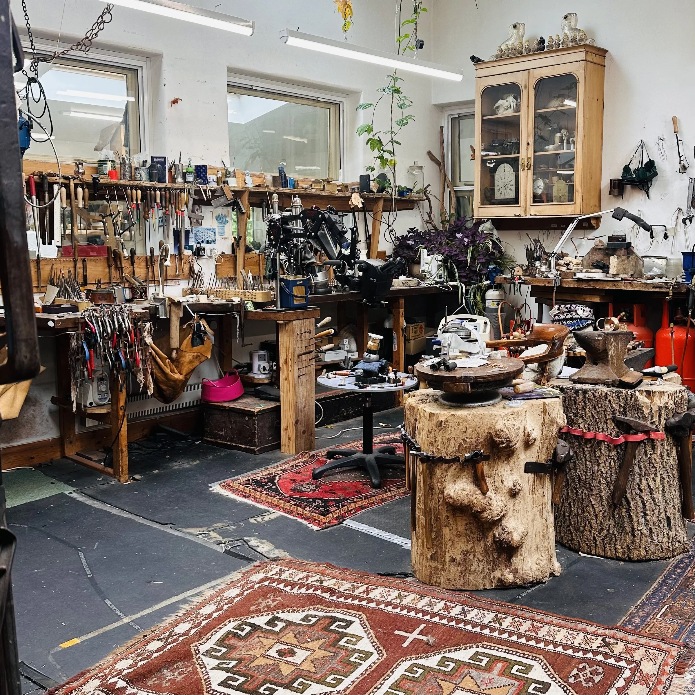 Malcolm's workshop