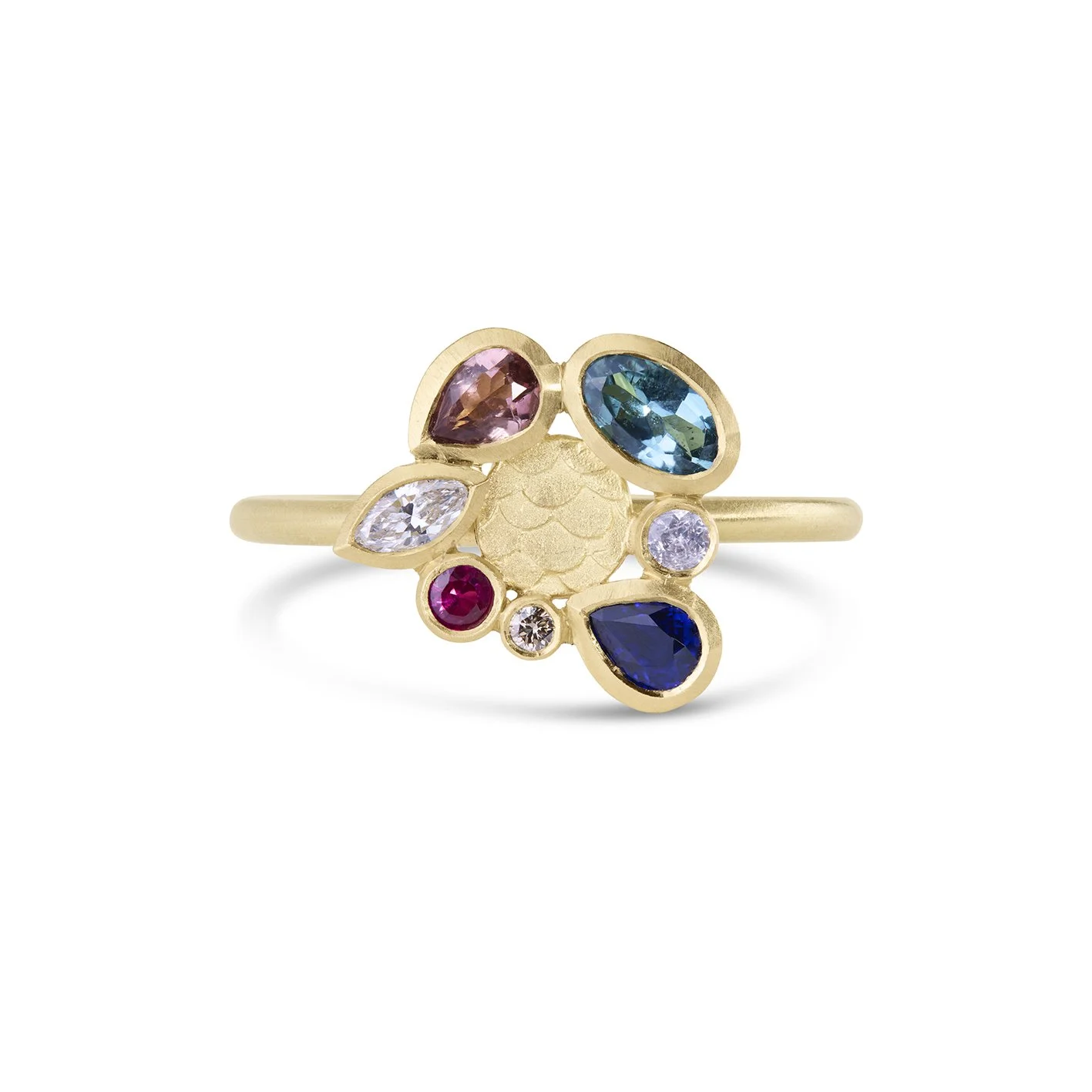 Happenstance Halo Ring with Blue Tourmaline.jpg