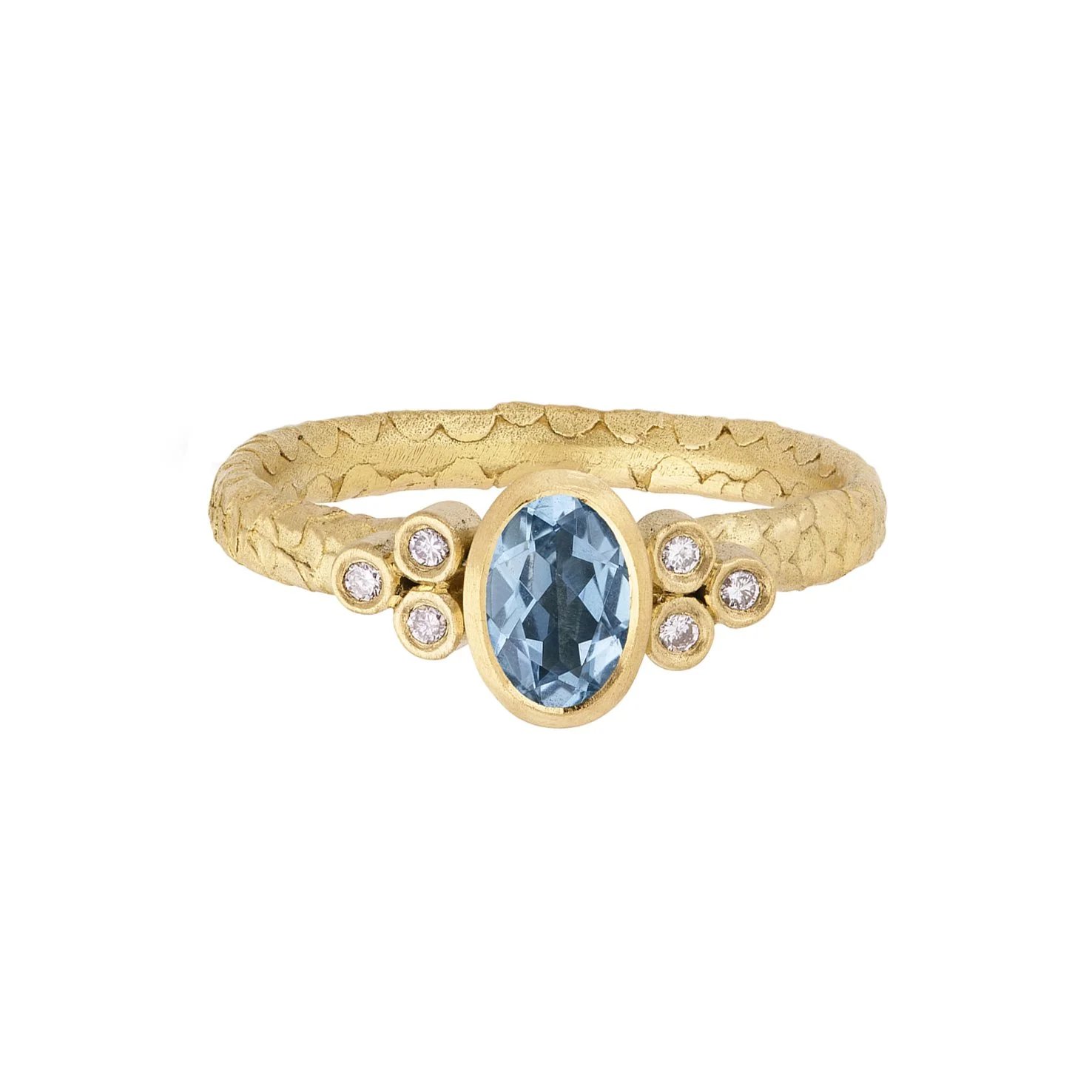 Oval Aquamarine ring with Tri Diamond Shoulders.jpg