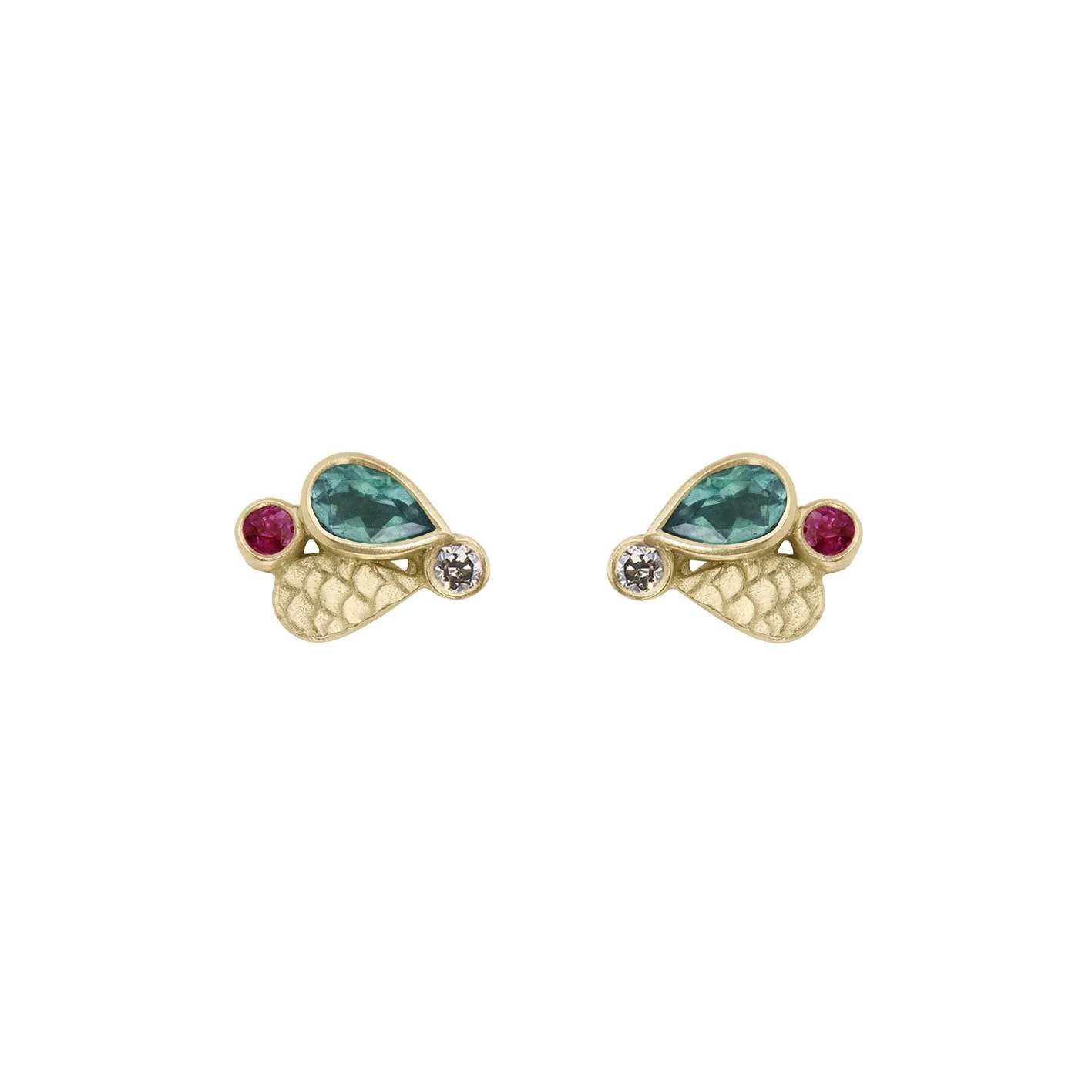 Tiny Happenstance Studs with blue tourmaline.jpg
