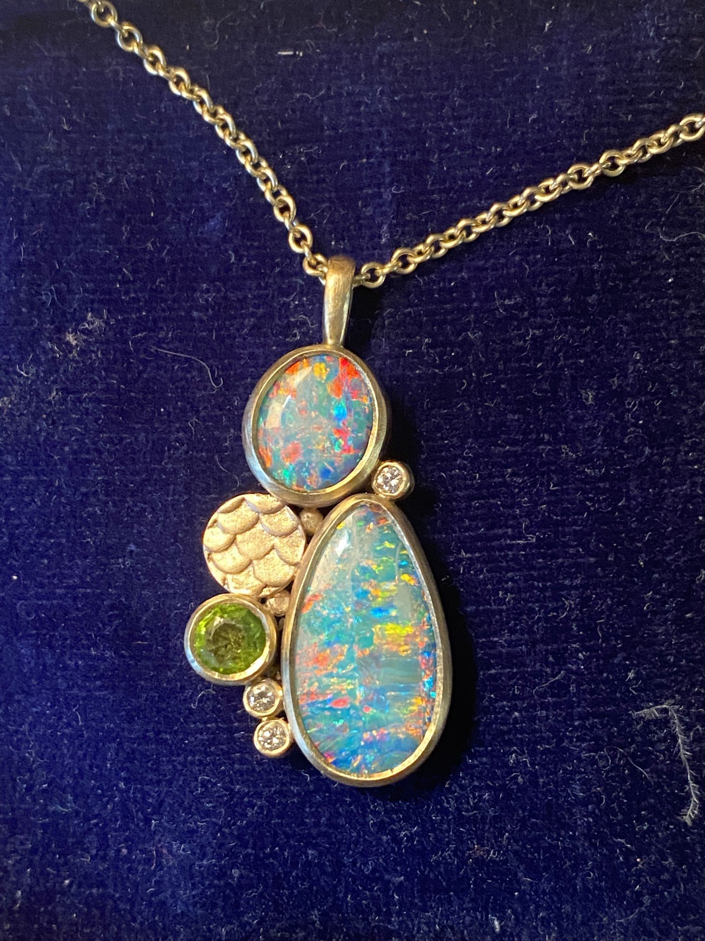 Opal Necklace Heirloom Remodel