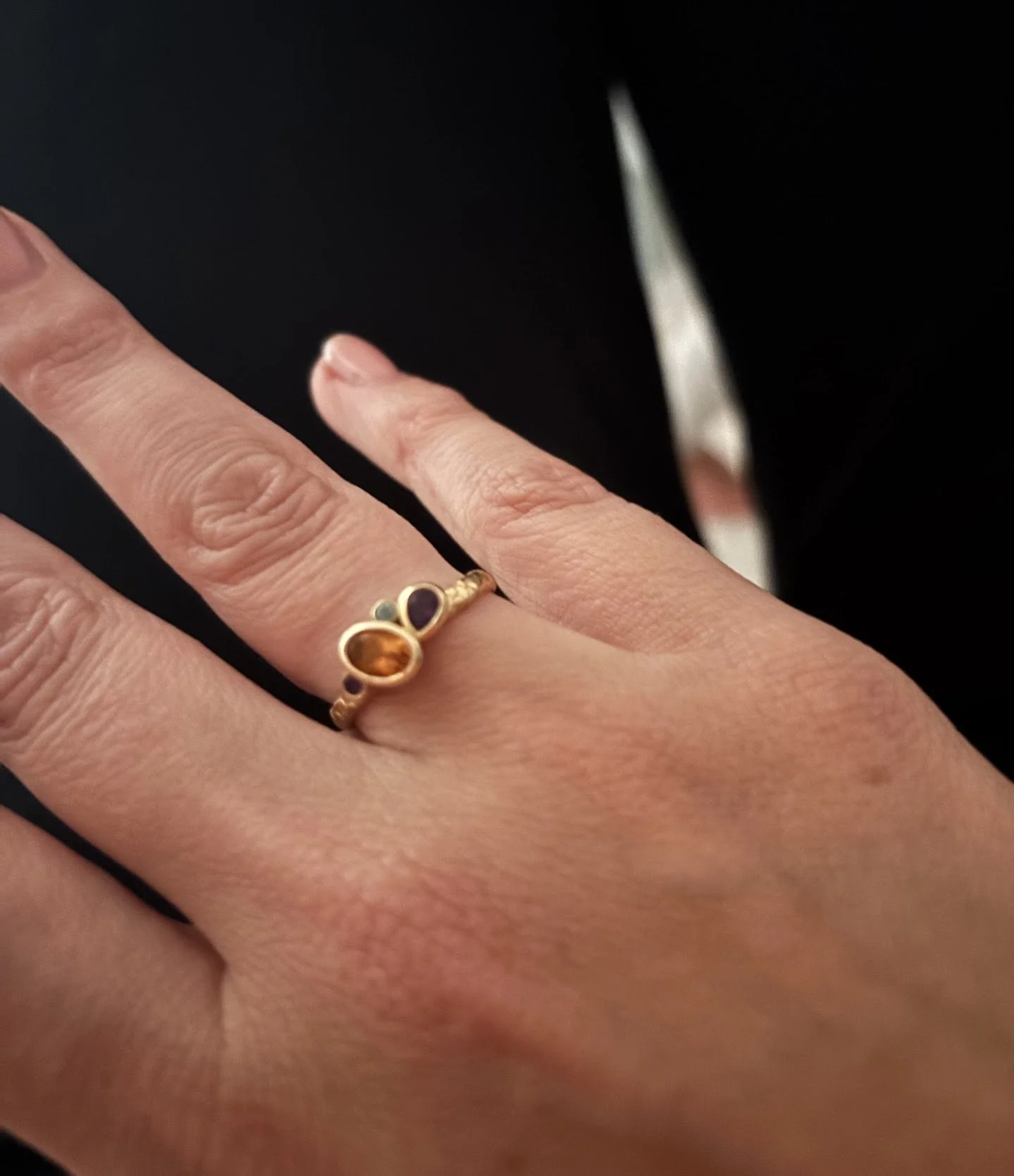 Multi Gemstone Cocktail Ring
