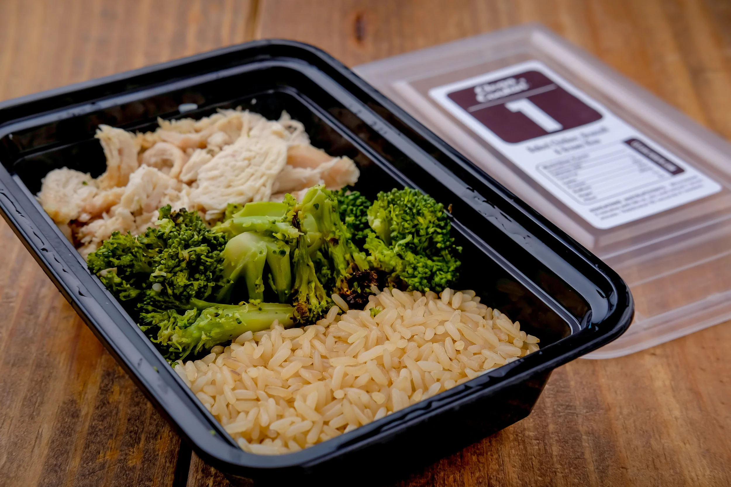 #1: Baked Chicken, Broccoli, &amp; Brown Rice