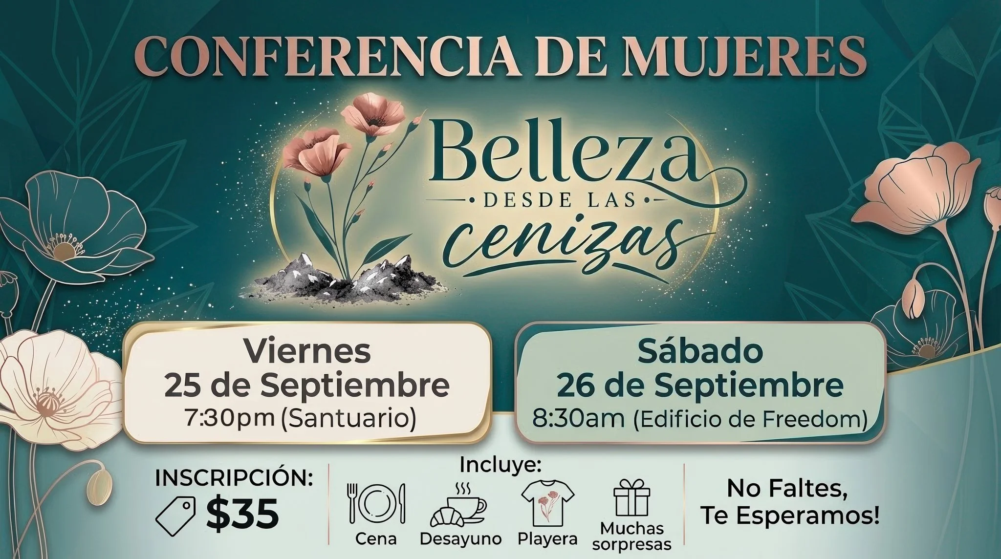 Conferencia de Mujeres | Belleza de Cenizas